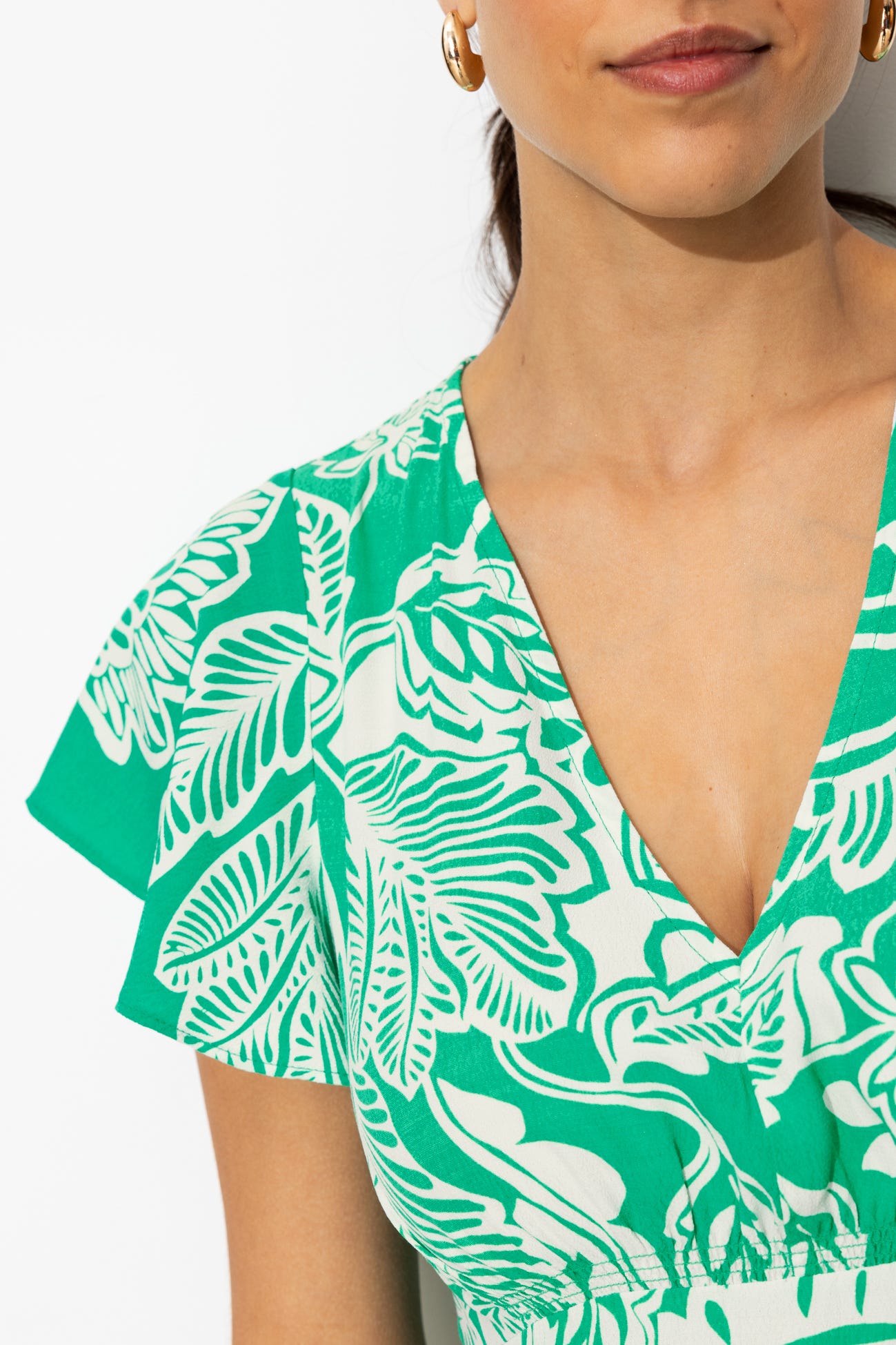 Robe courte et évasée Femme 