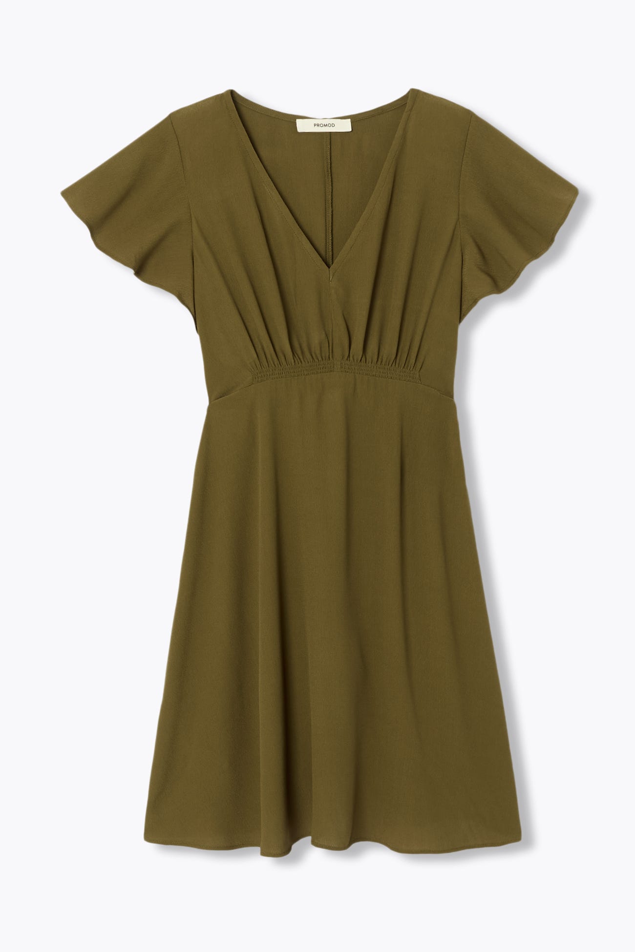 Robe courte et évasée Femme