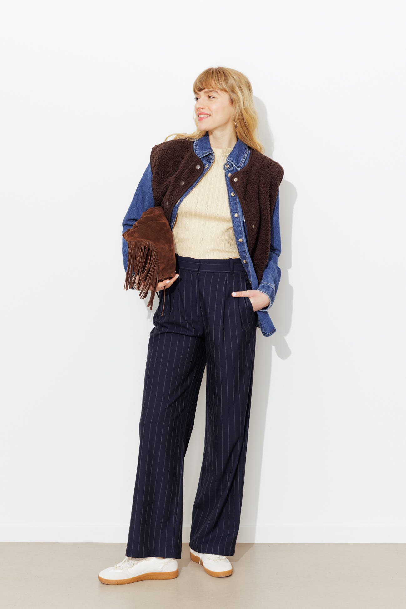 Camiseta acanalada calada