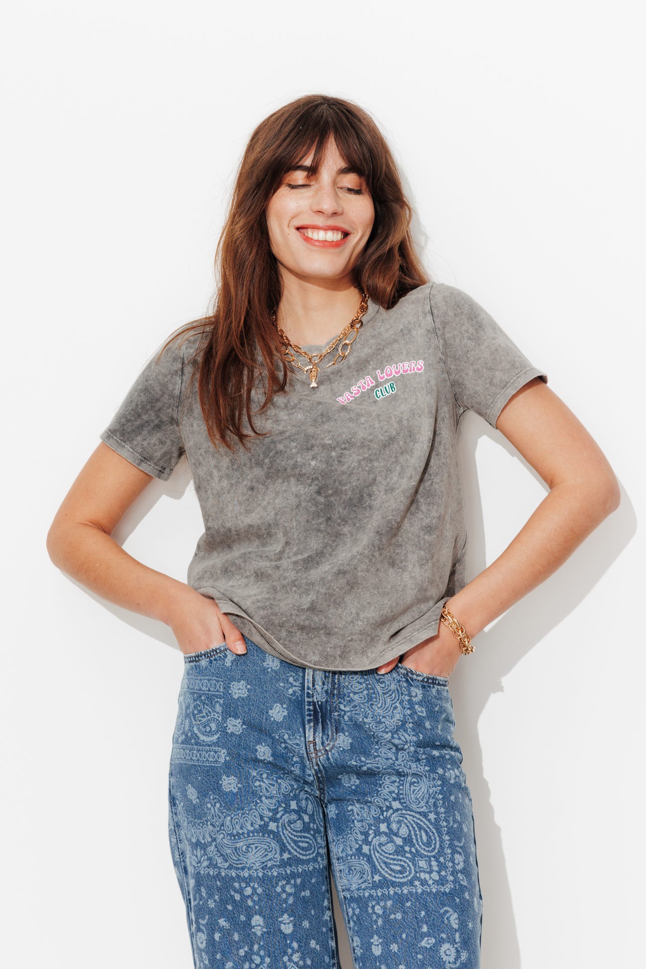 Camiseta mensaje Pasta