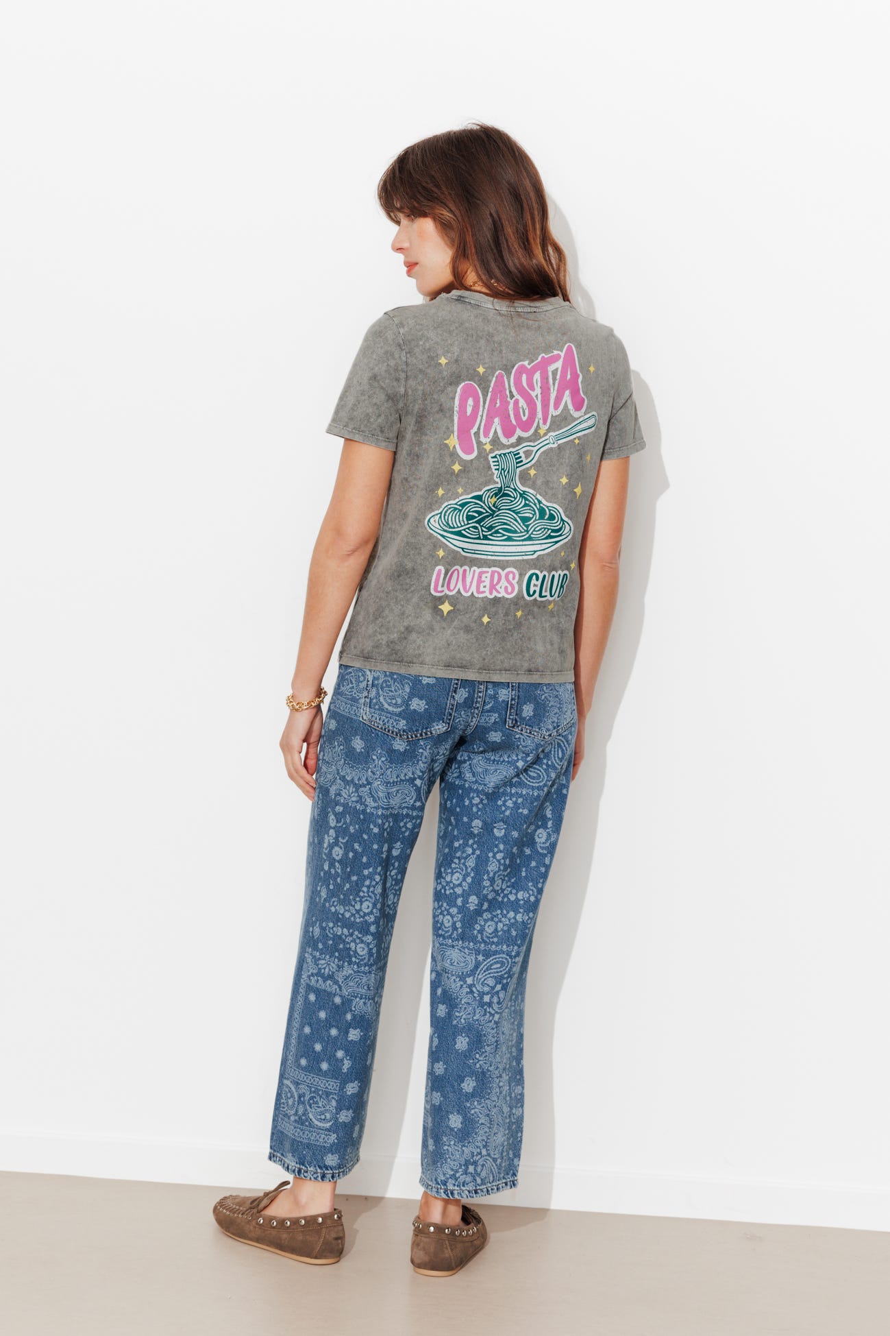 Camiseta mensaje Pasta