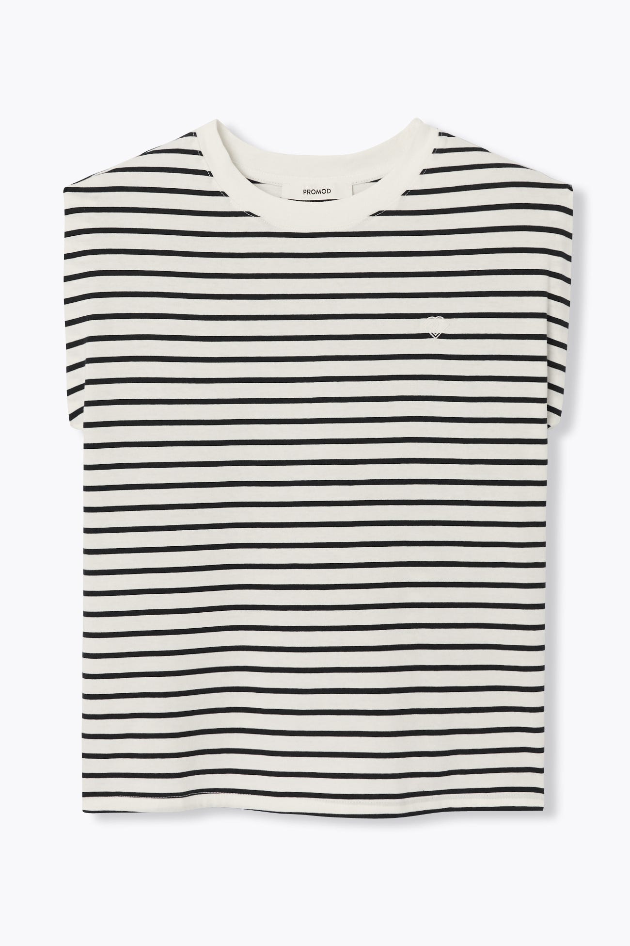 T-shirt rayé marinière Femme