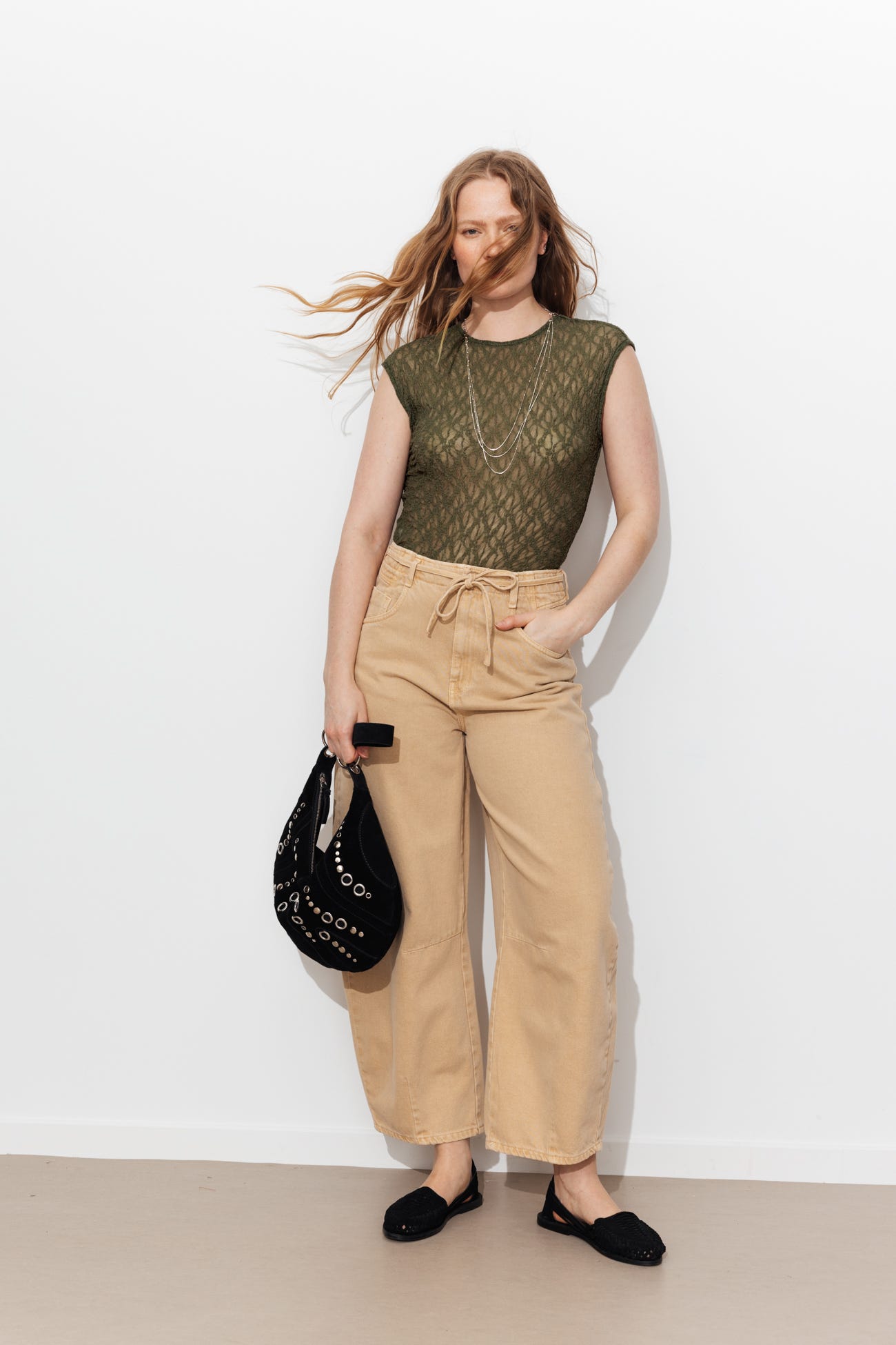 T-shirt en dentelle Femme