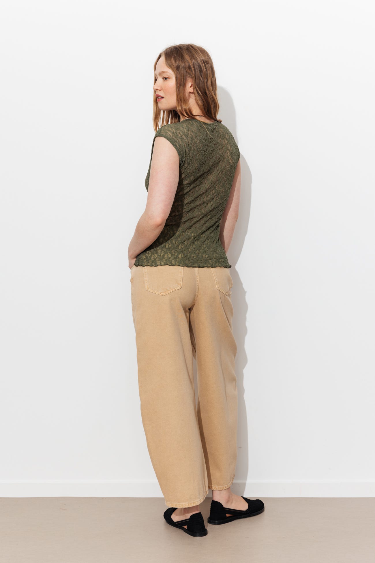 T-shirt en dentelle Femme