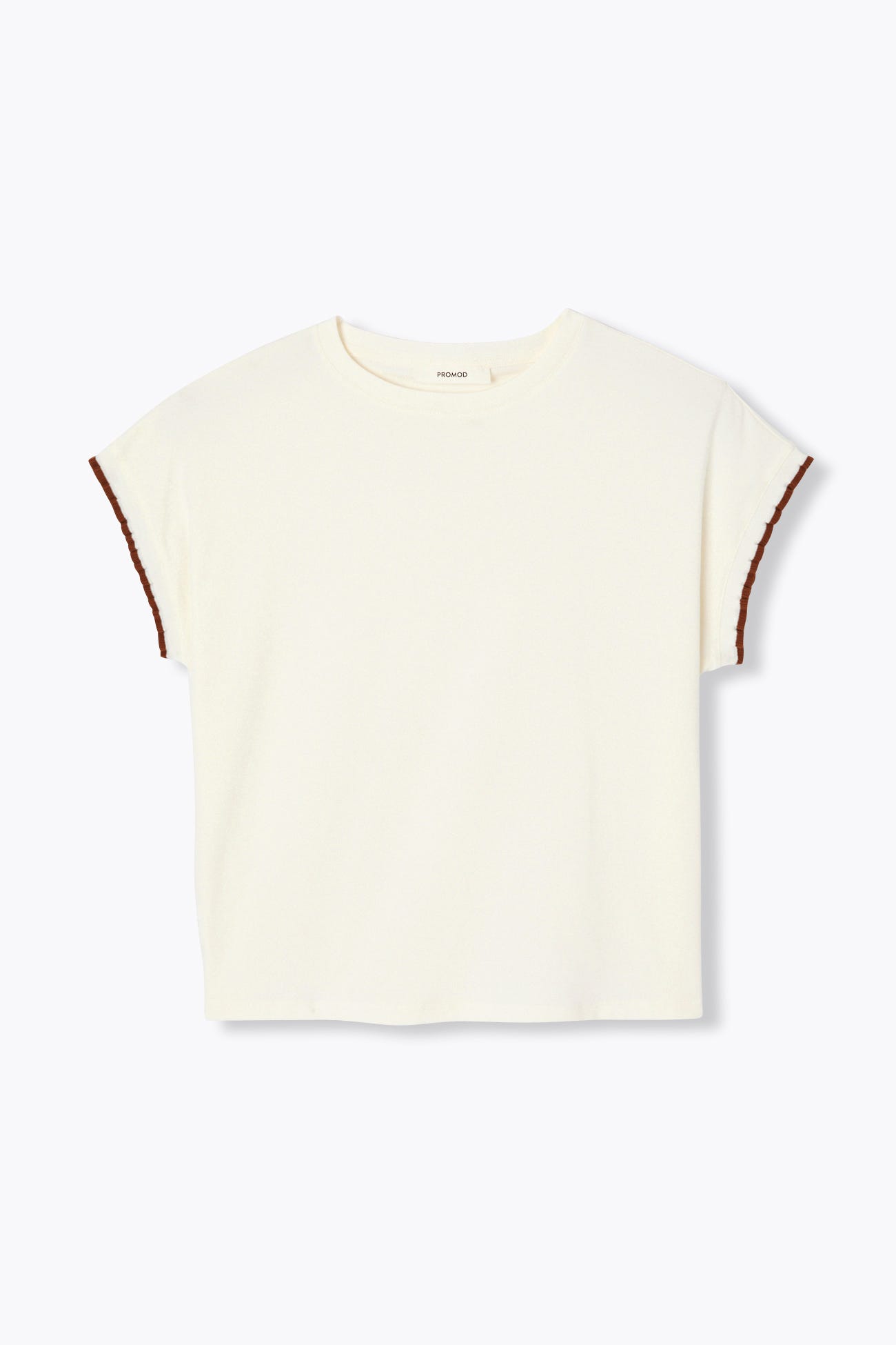T-shirt with fancy sleeves
