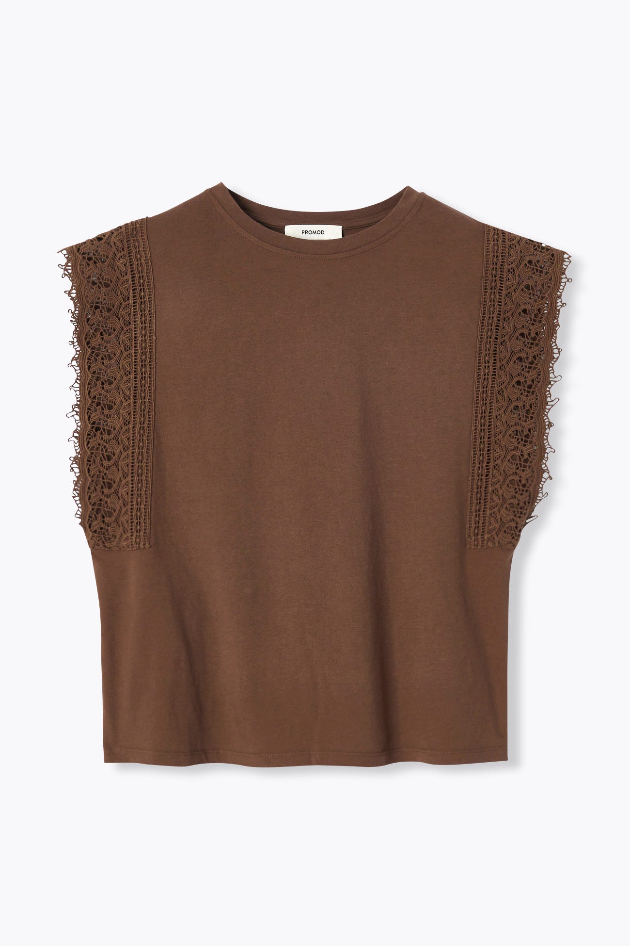 Camiseta detalle crochet