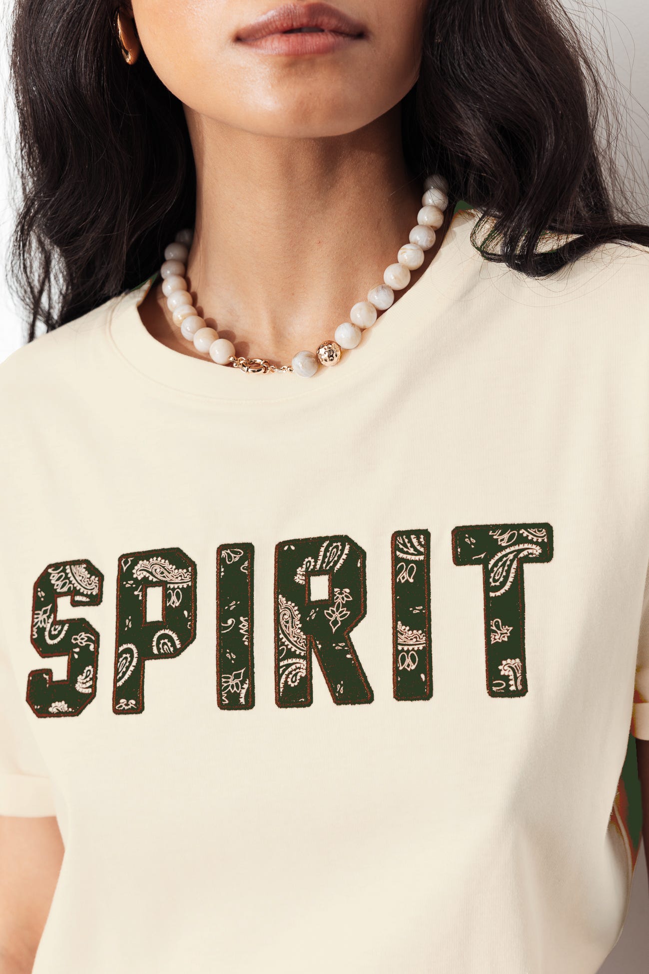 T-shirt à message spirit