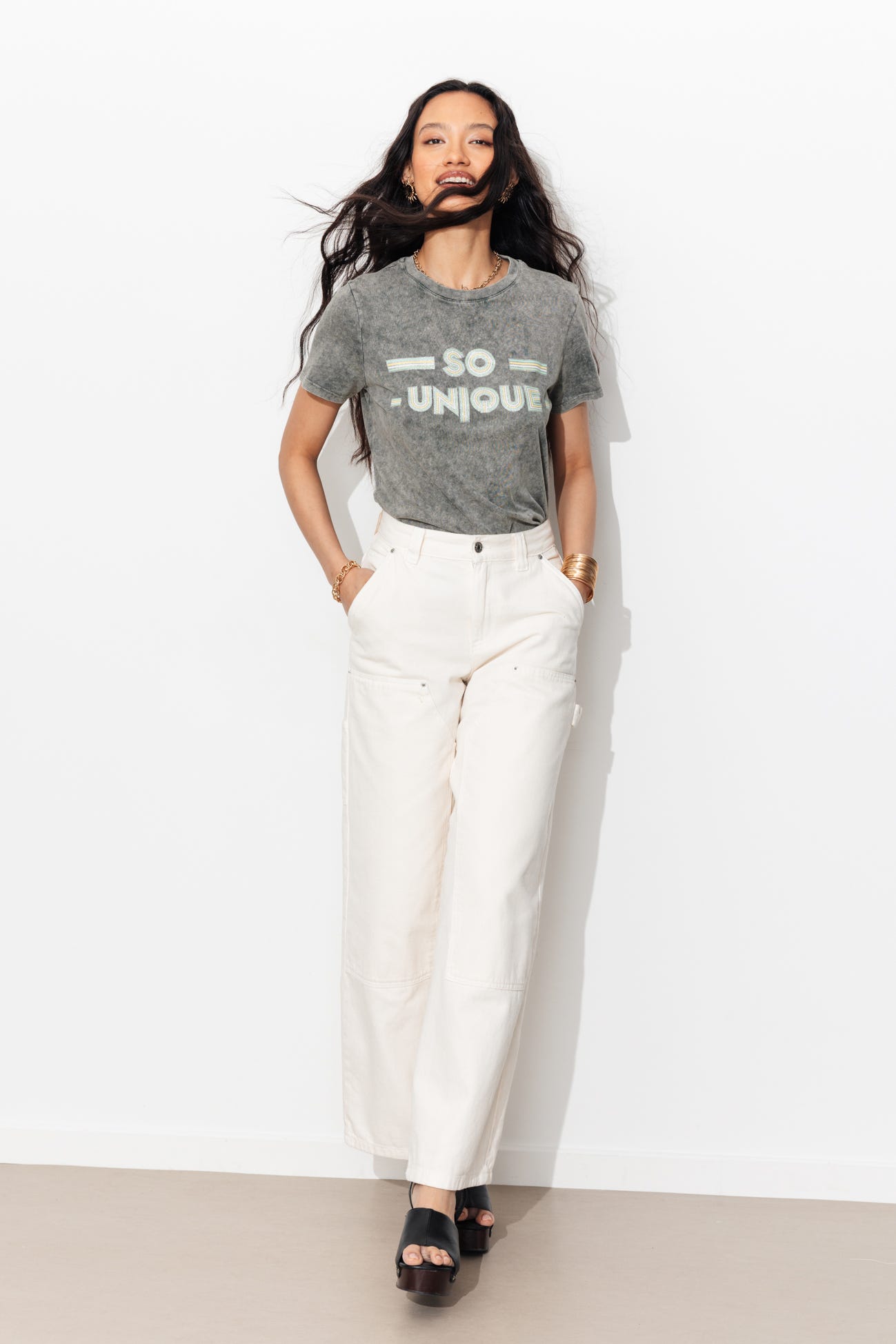 T-shirt à message so unique