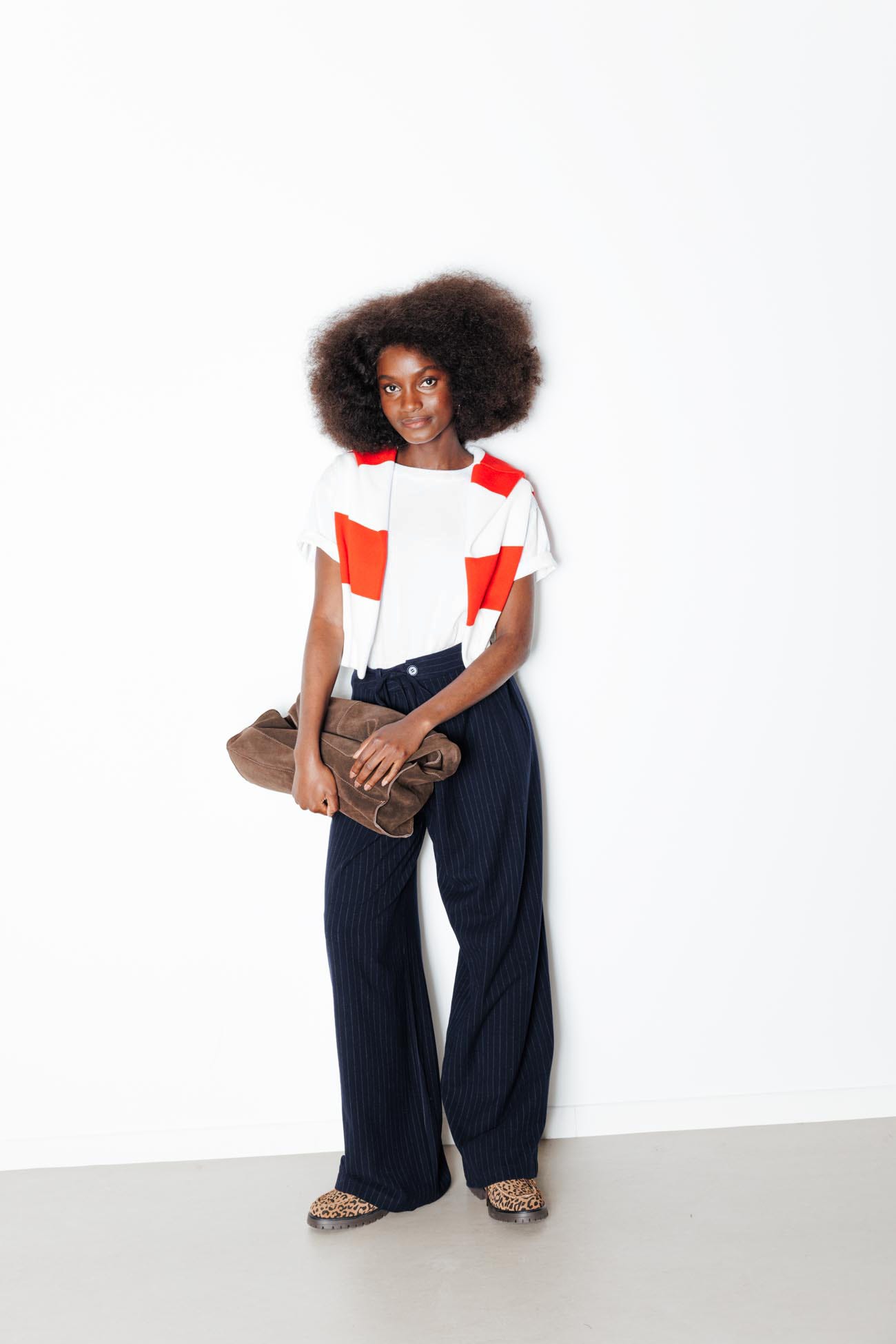 T-shirt basique col rond Femme