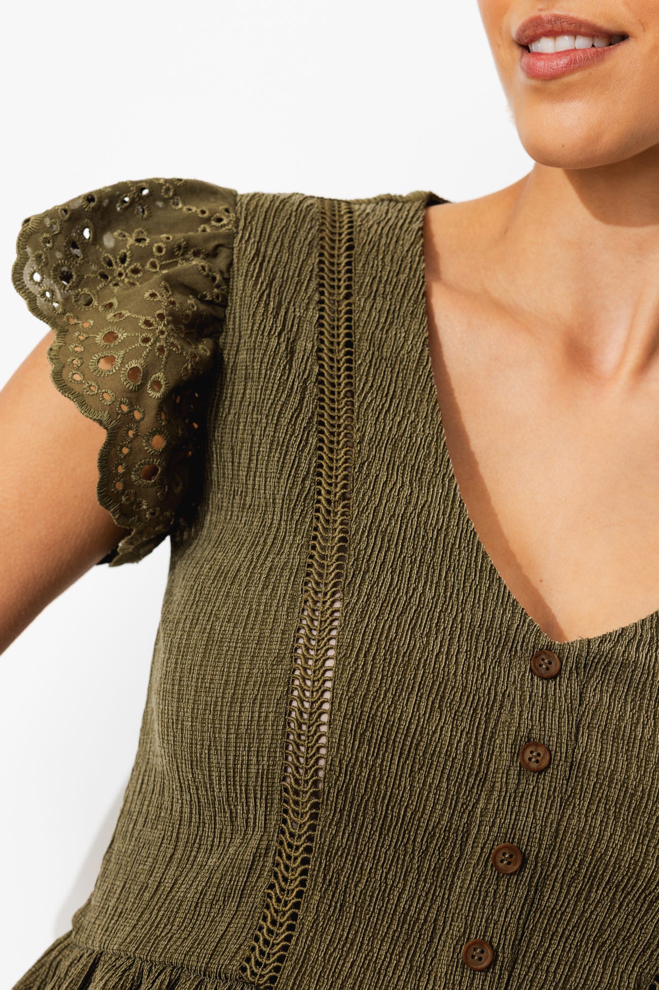T-shirt crépon Femme