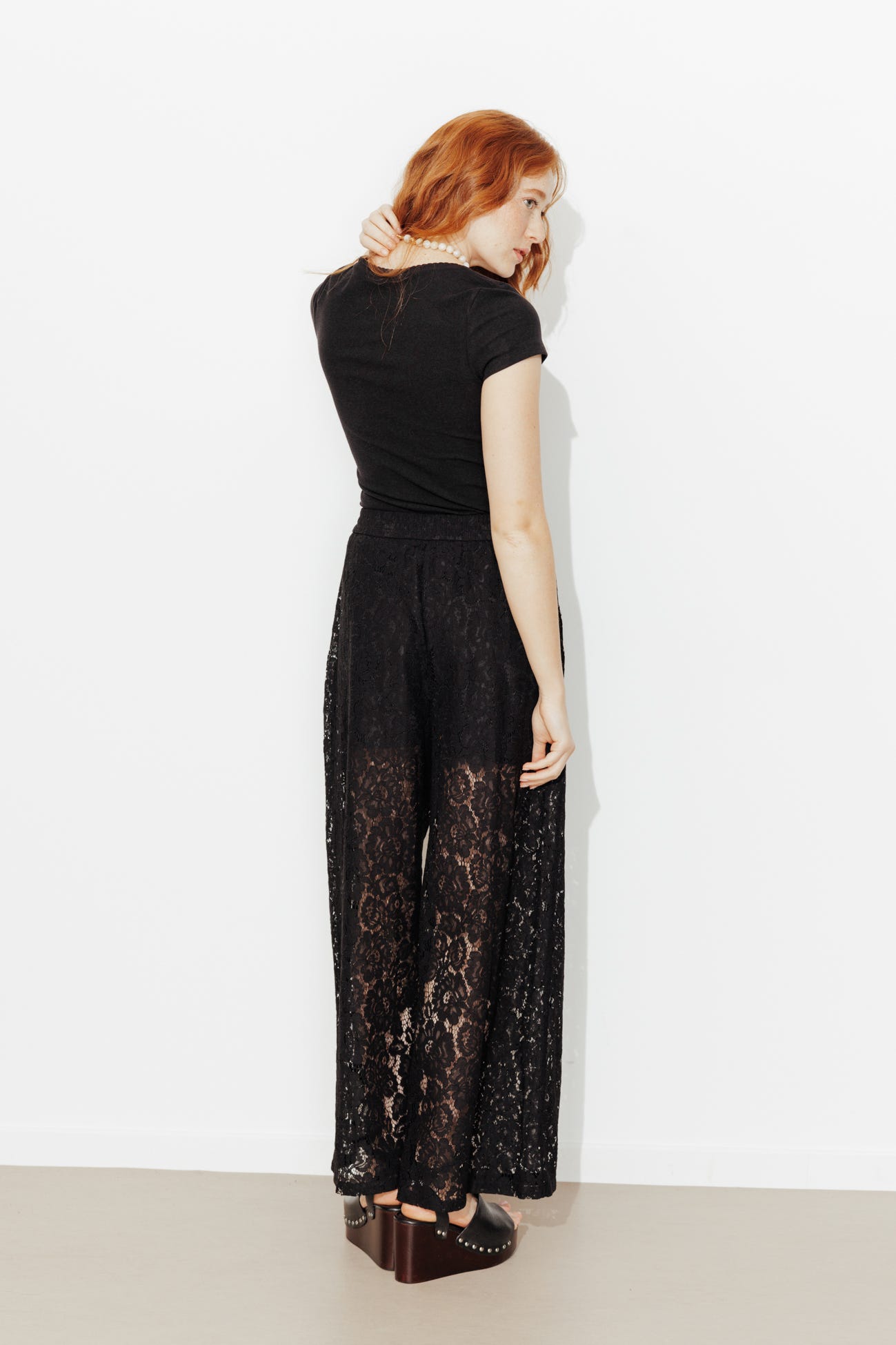 Scoop neckline t-shirt