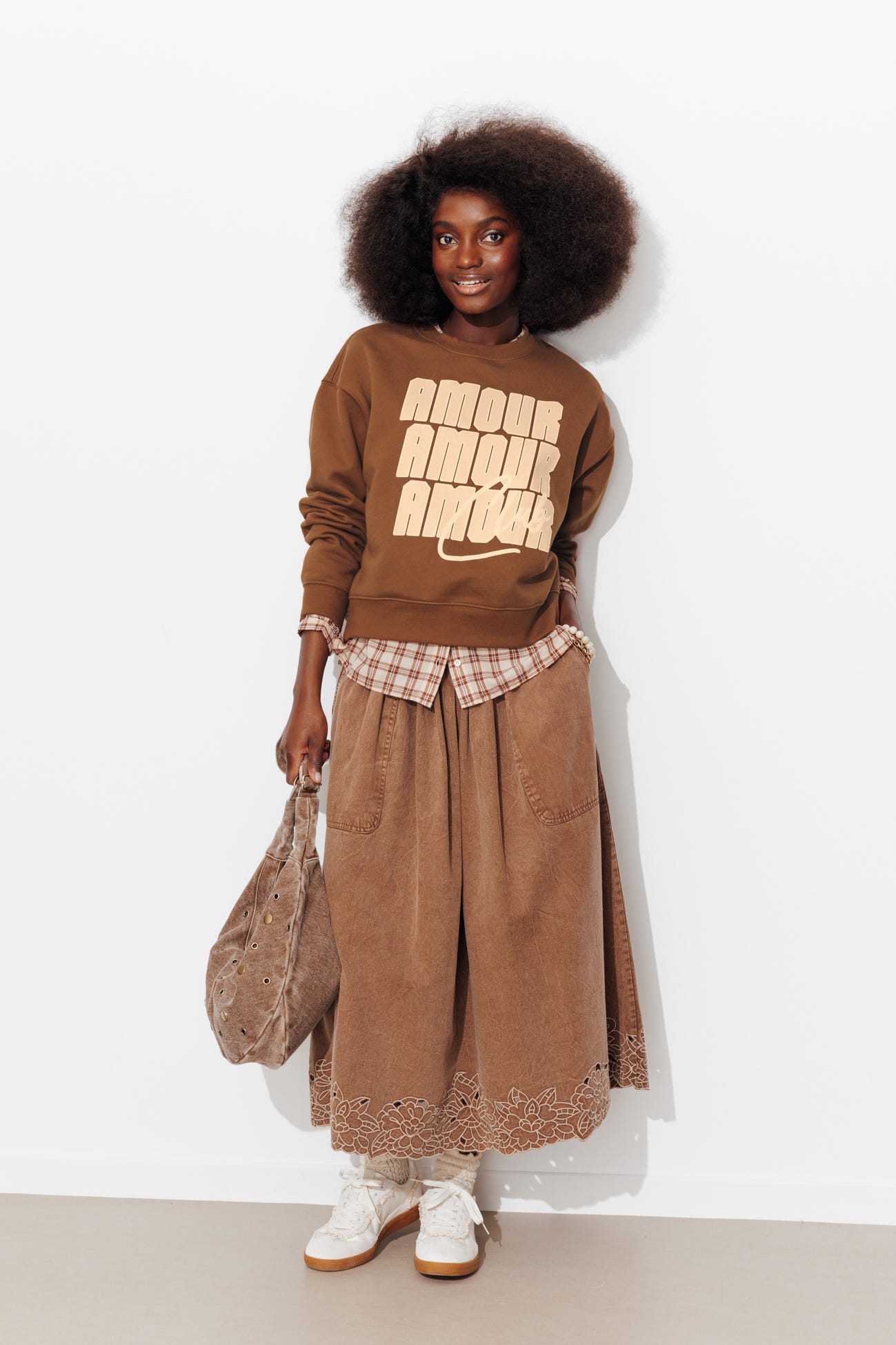 Sweat-shirt amour club Femme