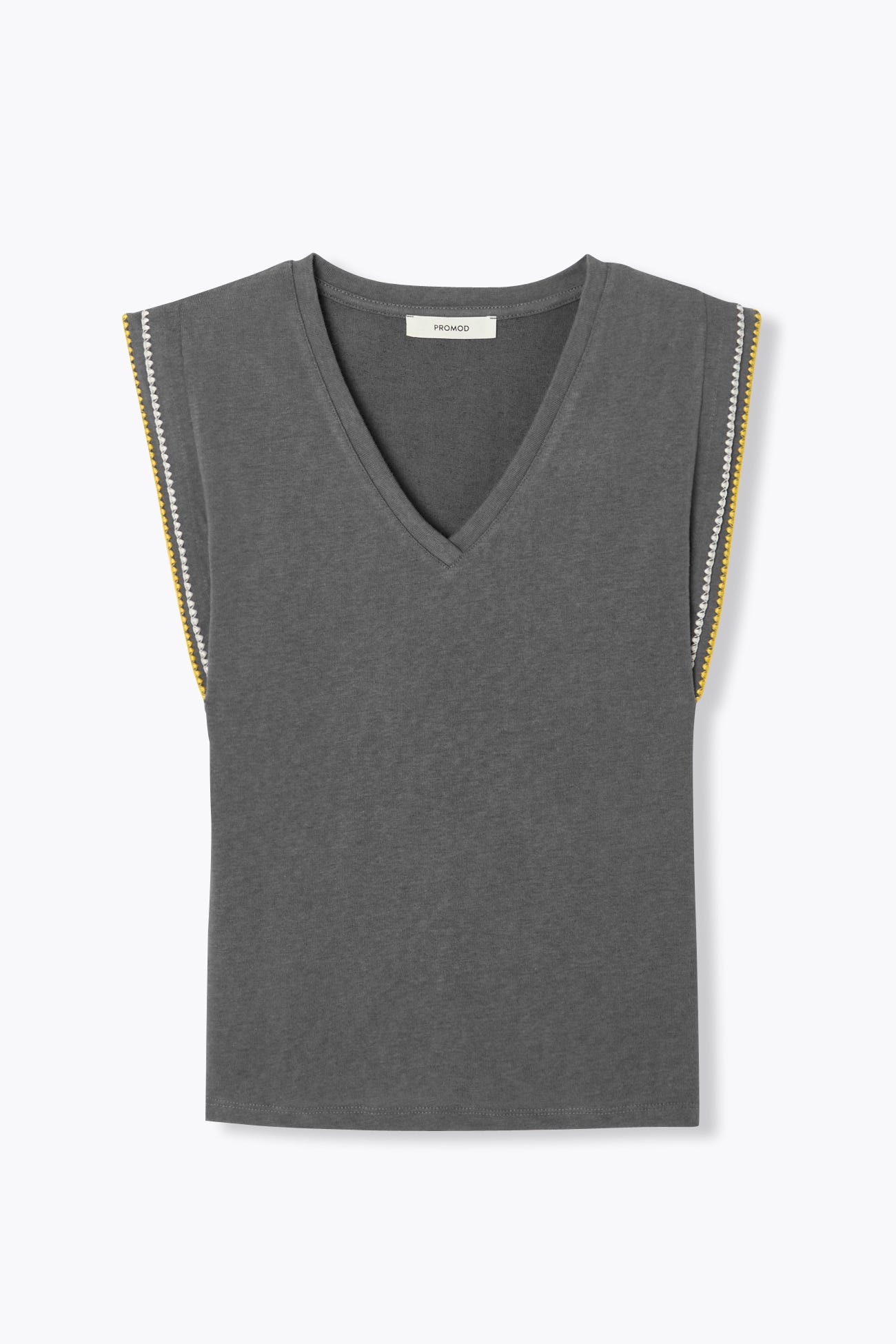 T-shirt en jersey brodé