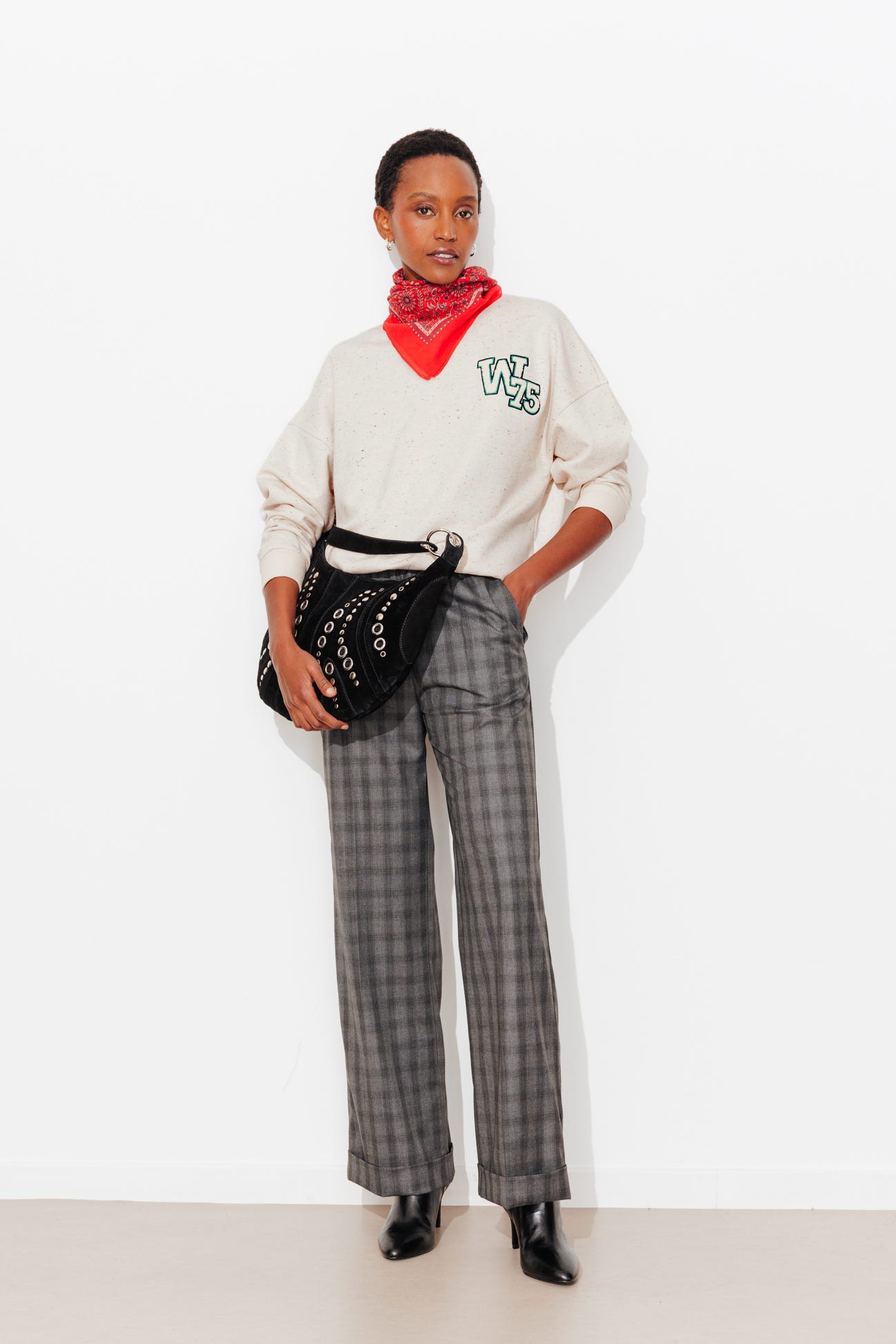 Sweat-shirt moucheté 75