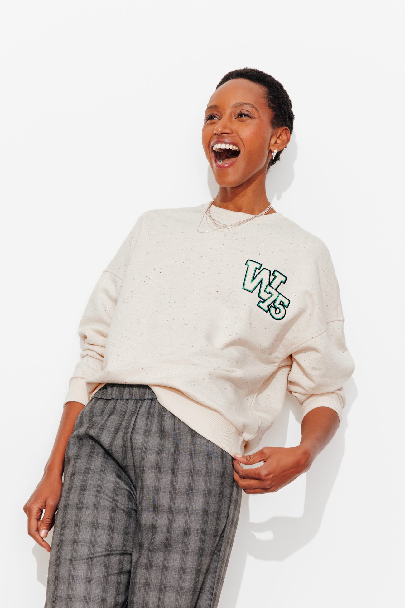Sweat-shirt moucheté 75