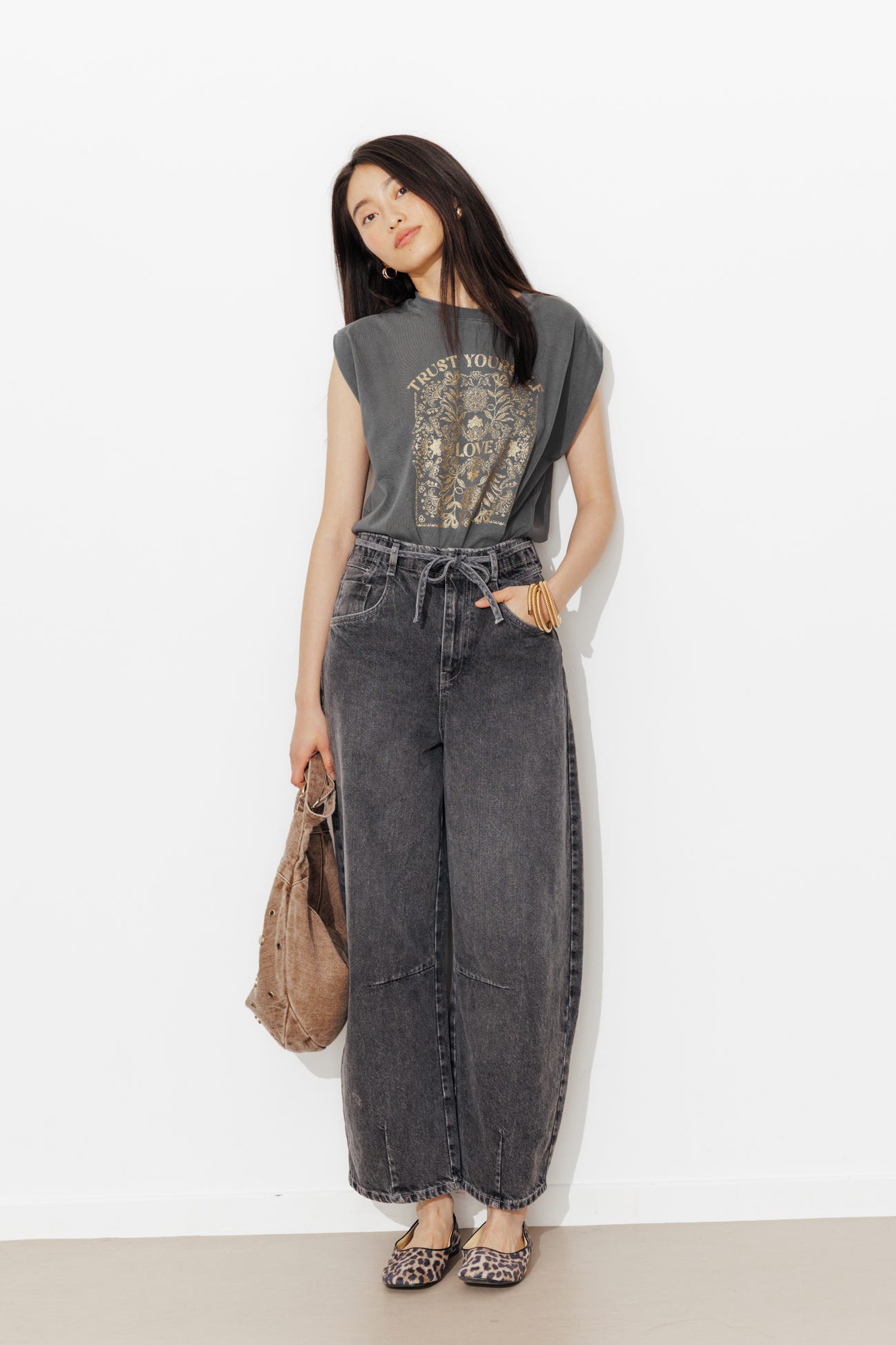 T-shirt à paillettes Femme