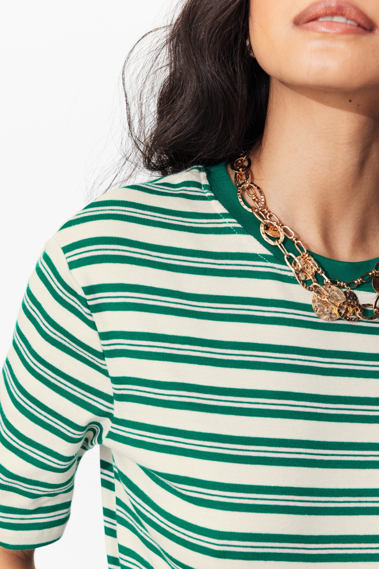 T-shirt rayé Femme