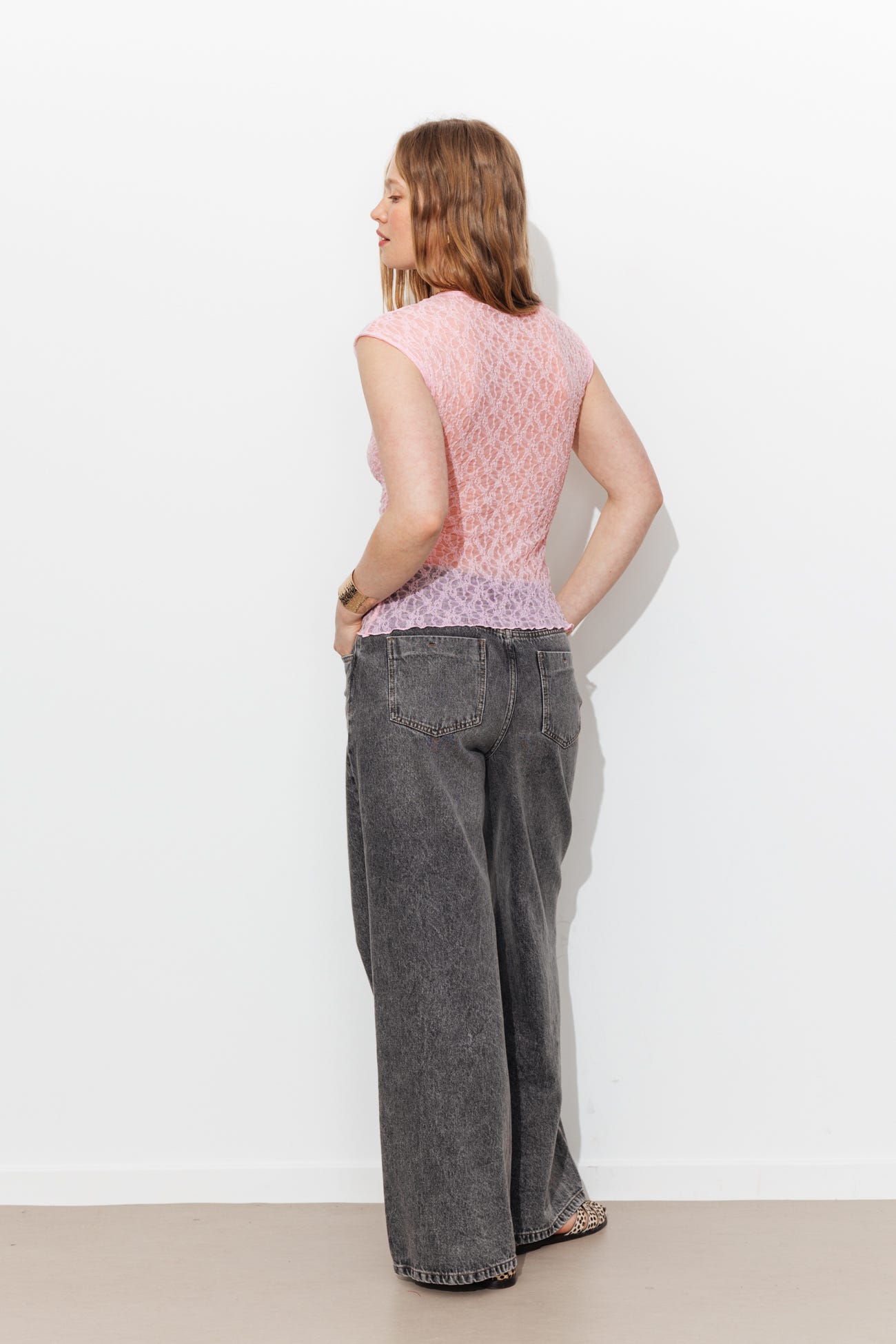 T-shirt en dentelle Femme