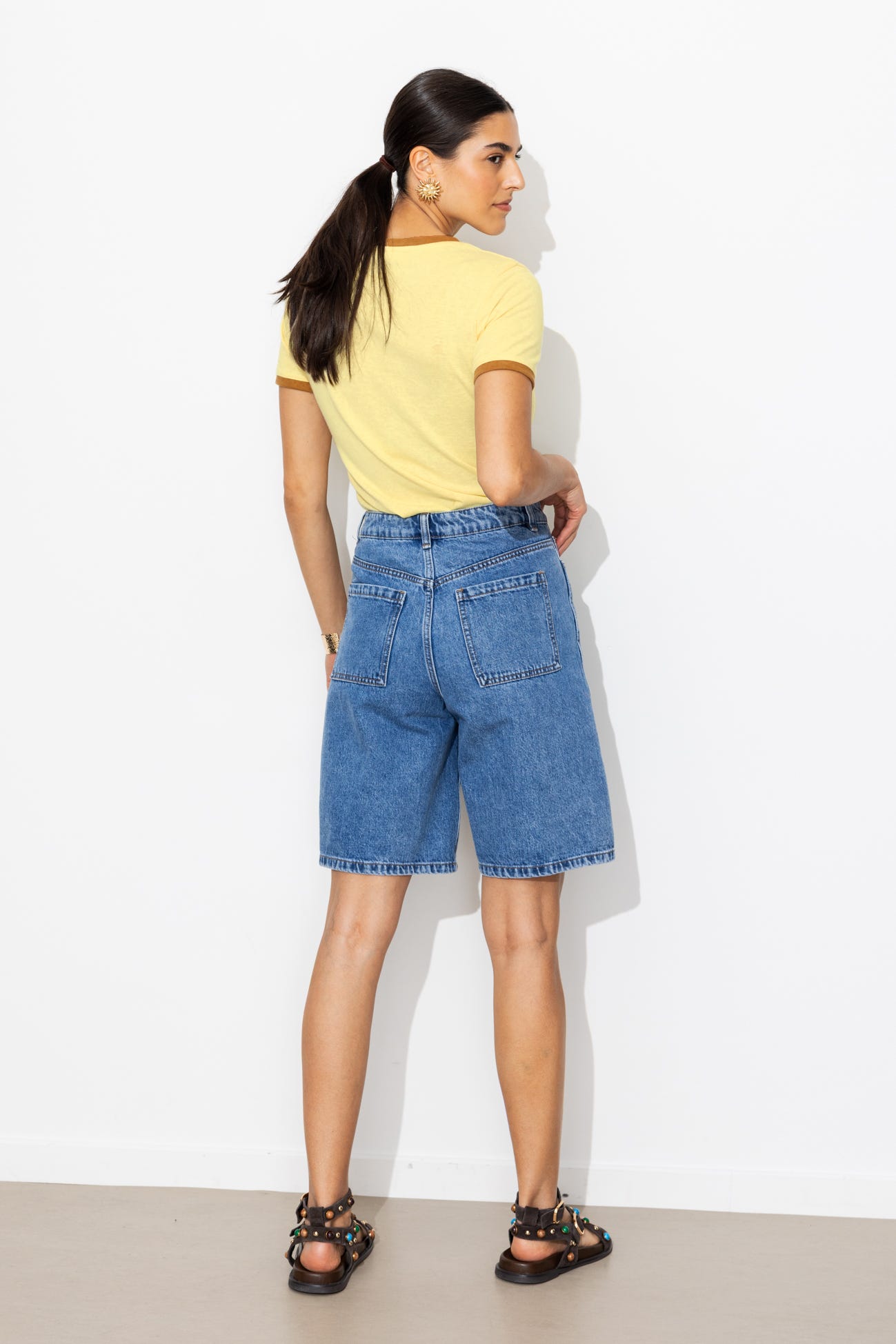T-shirt motif ananas Femme
