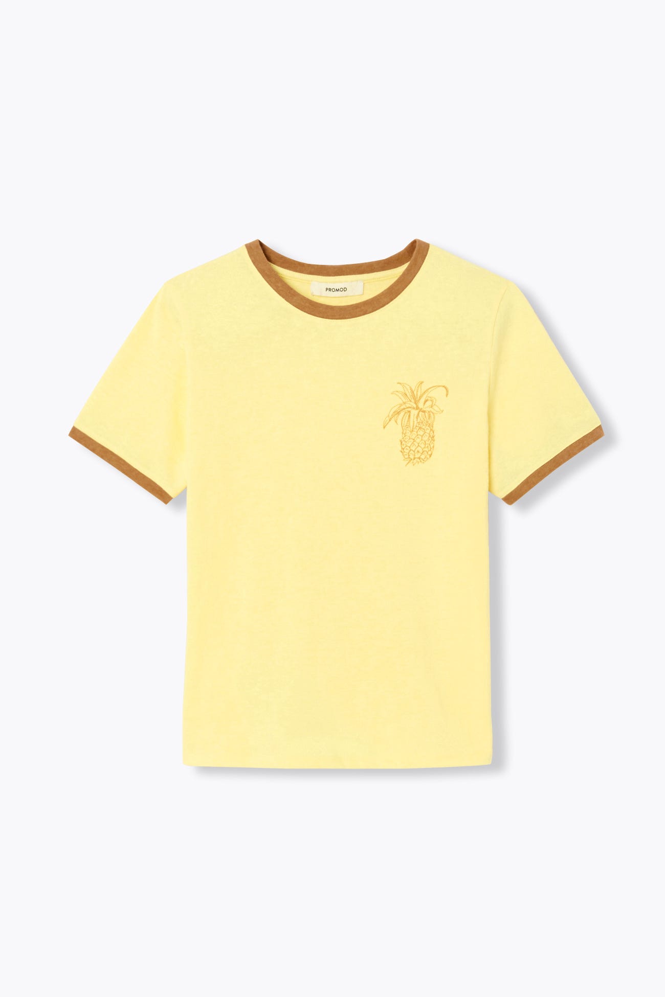 Pineapple motif t-shirt 
