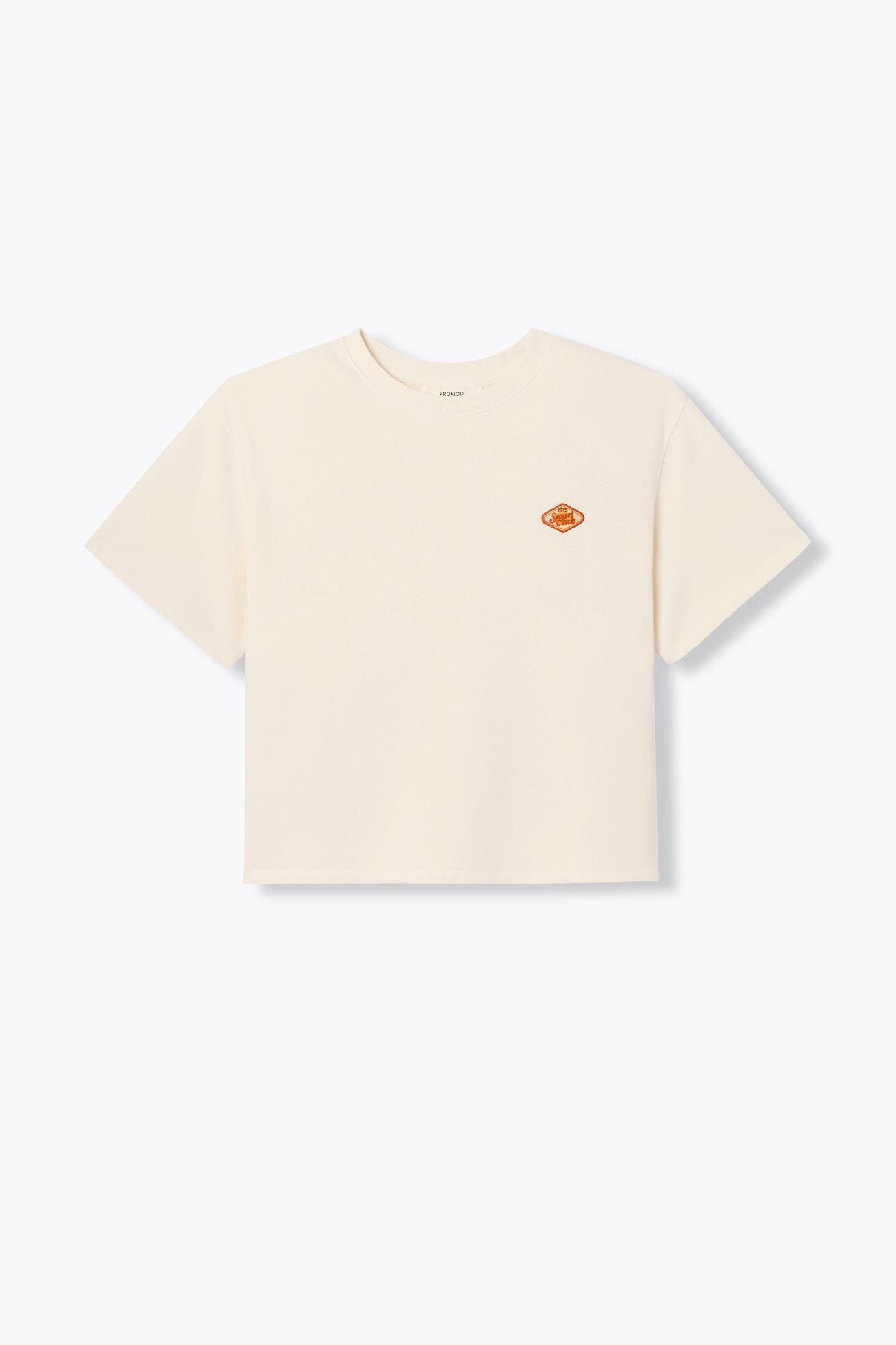 Short-sleeved sweatshirt