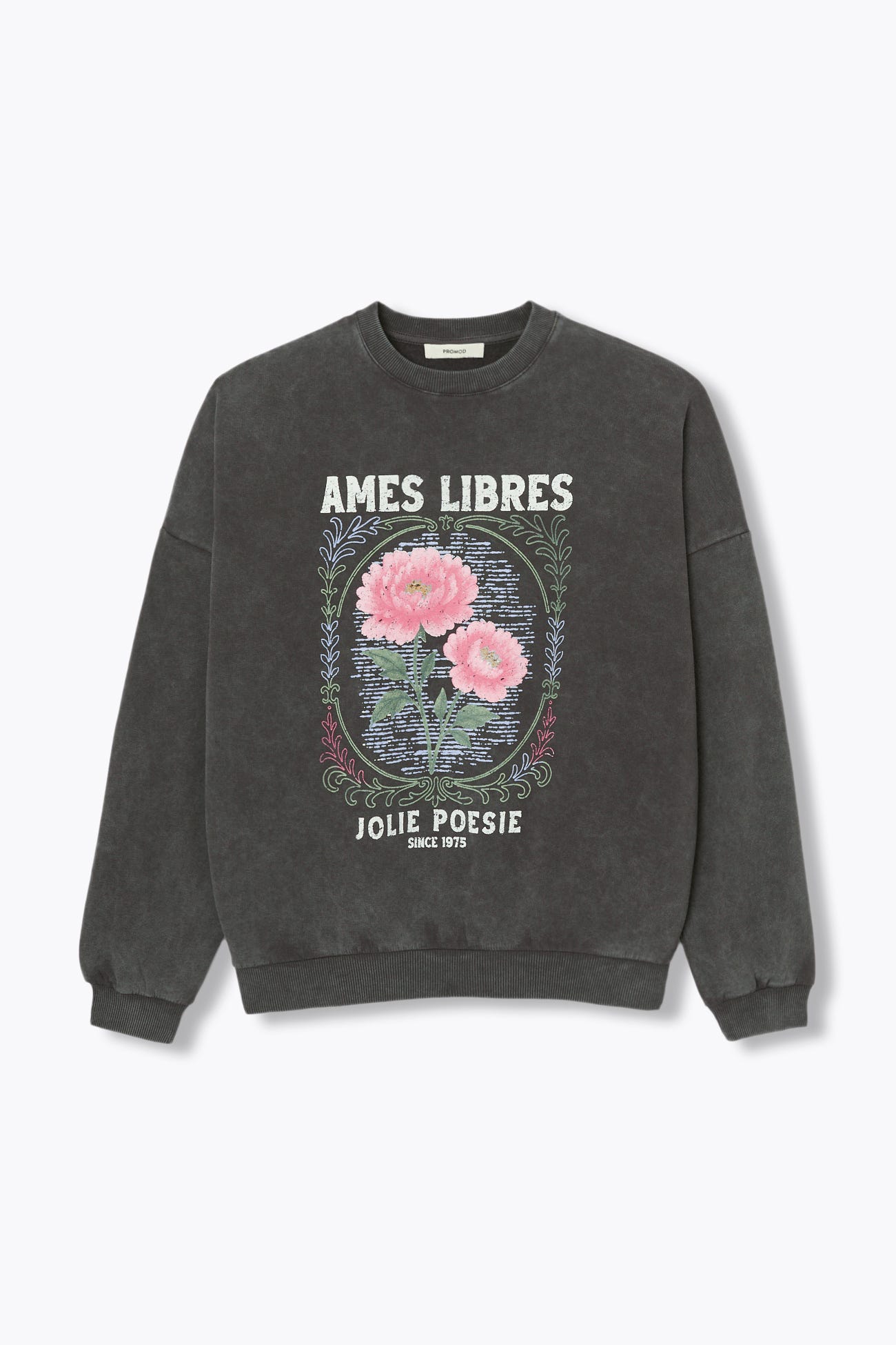Sweat à message "âmes libres"
