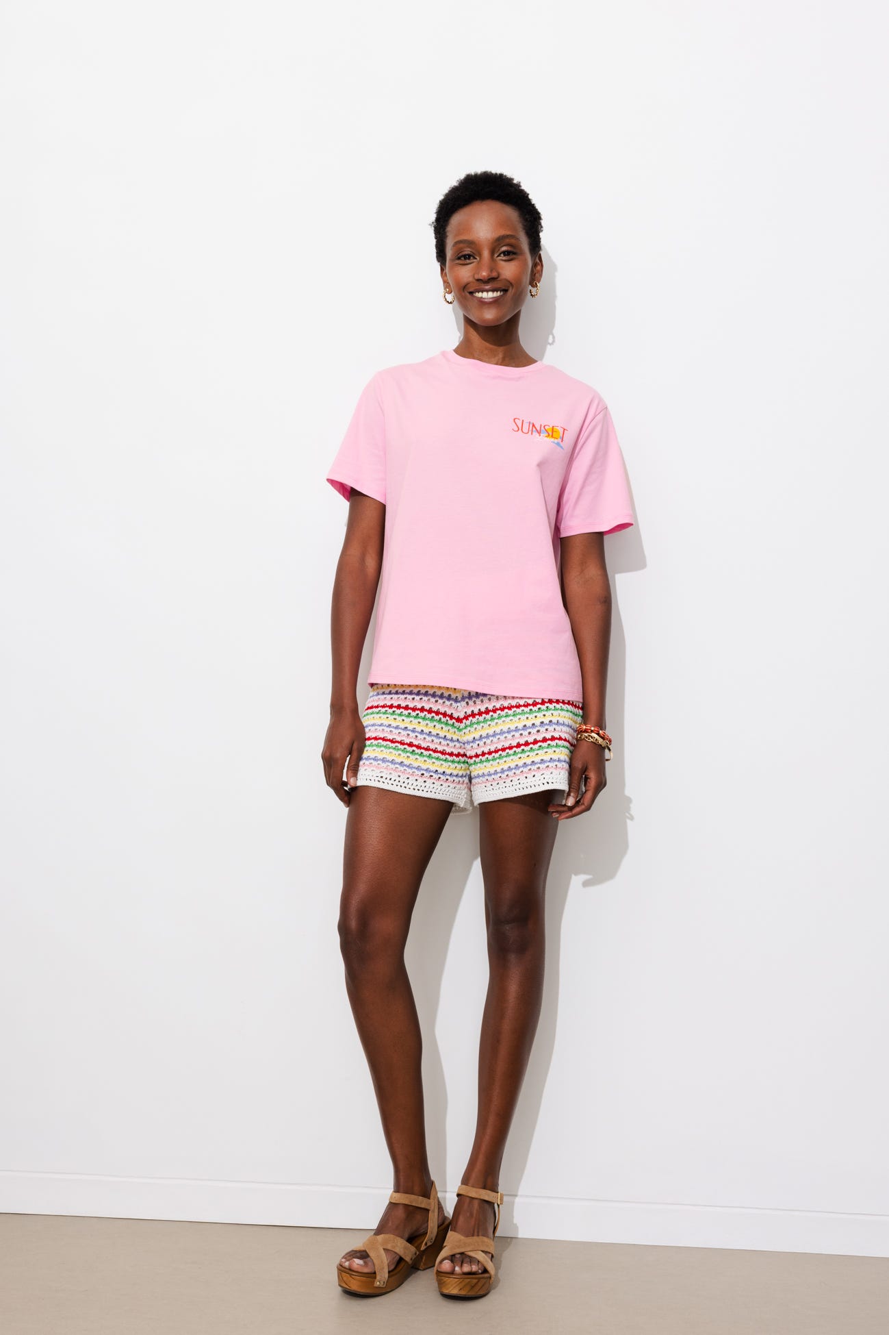 T-shirt Femme sunset lover