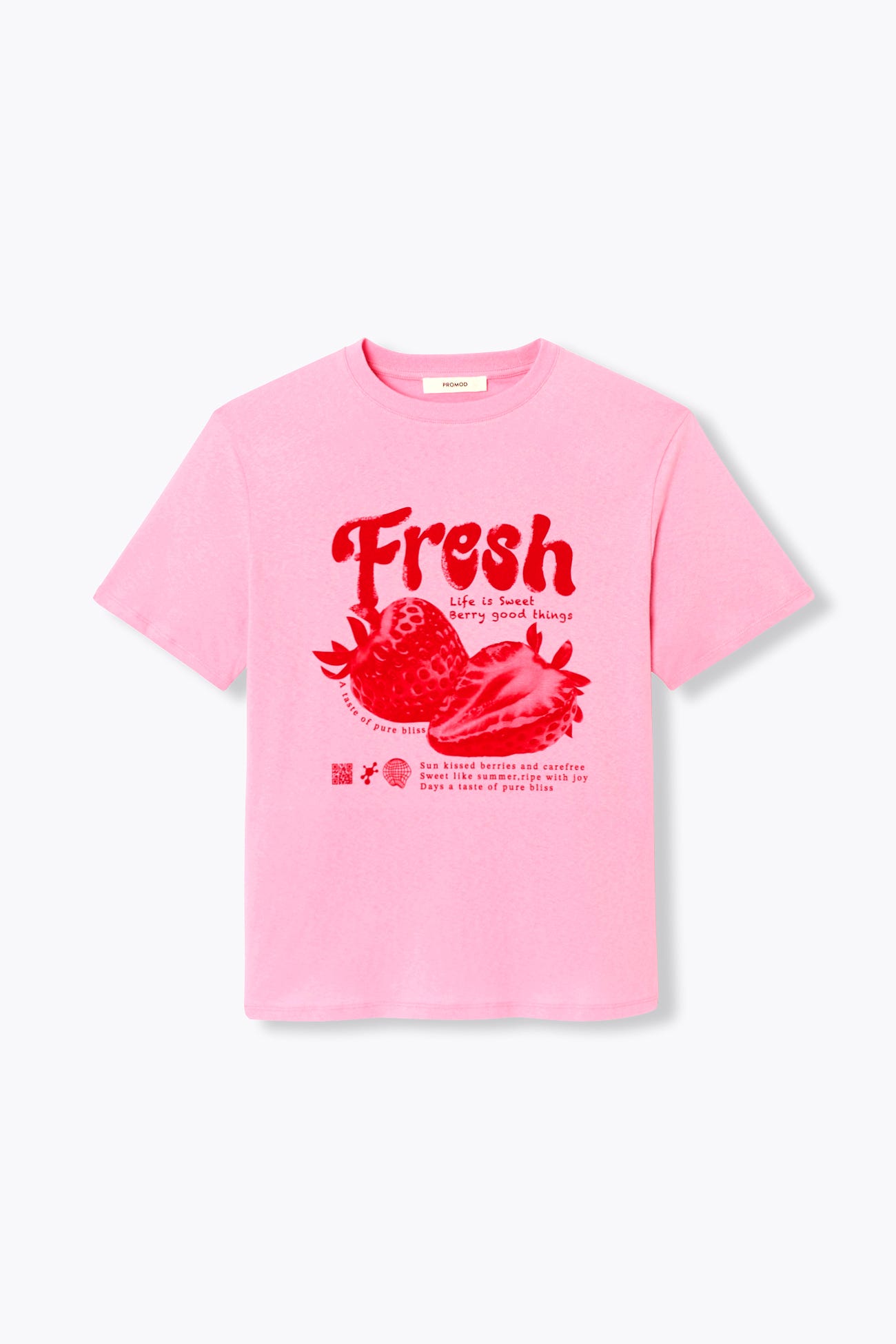 T-shirt à message fresh