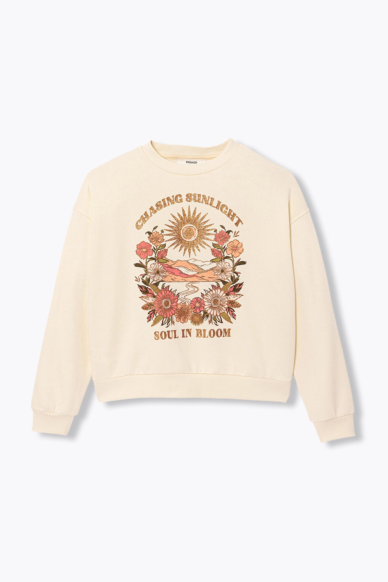 Sweat-shirt à message Femme