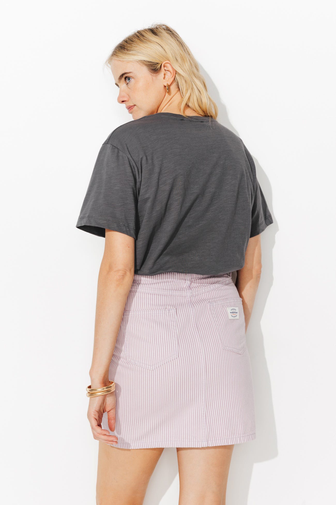 T-shirt à message Femme