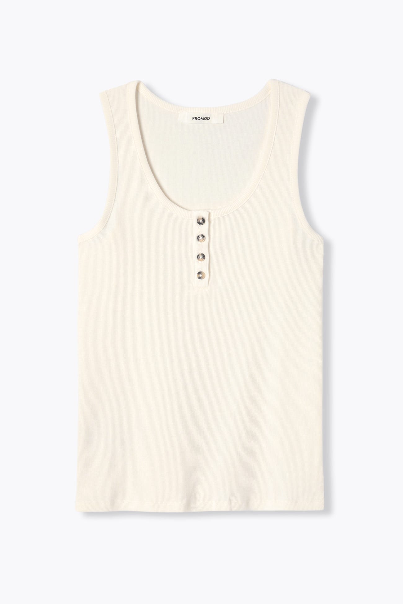 Débardeur côtelé uni Femme