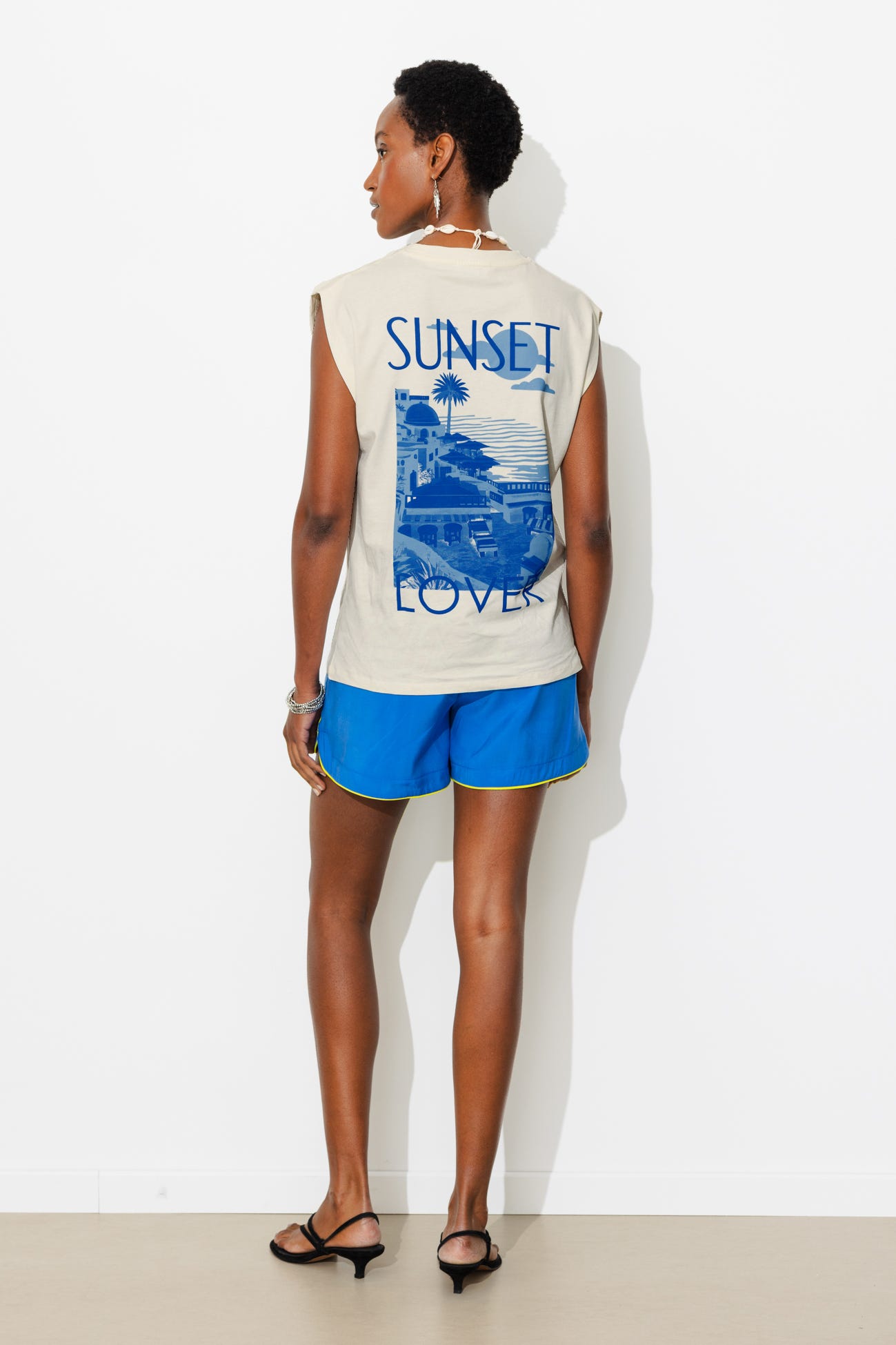 T-shirt sunset lover Femme