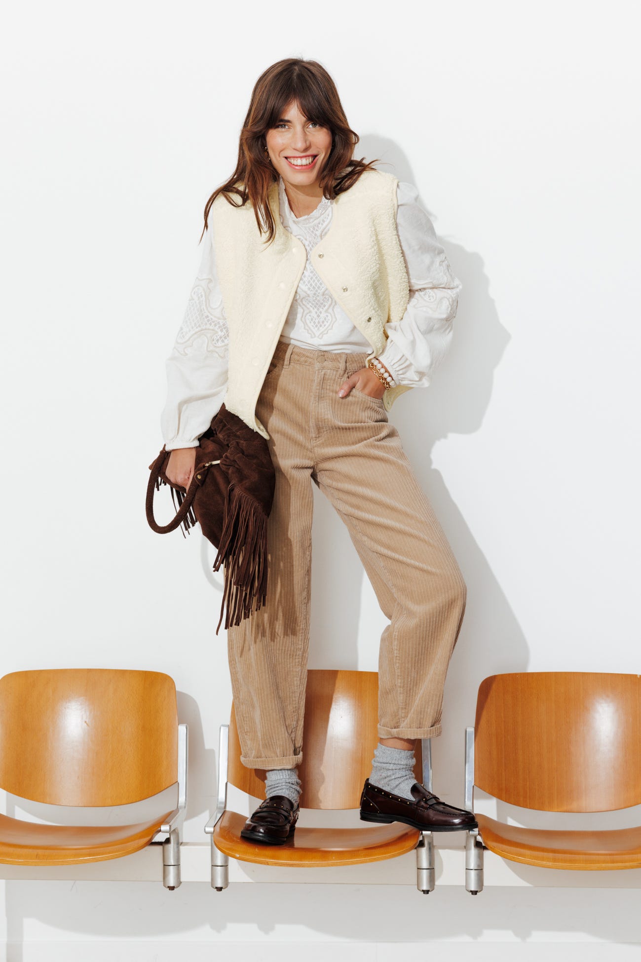 Chaleco reversible PALOMA