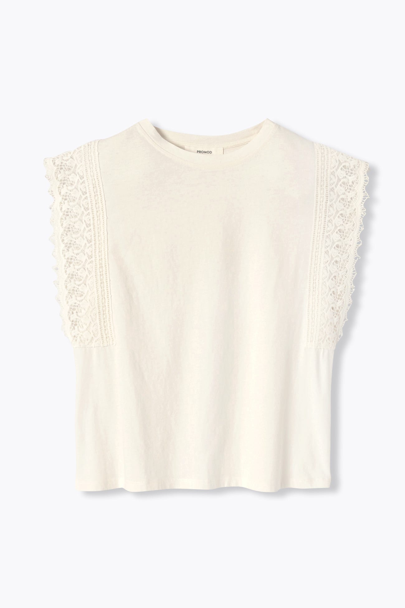 Camiseta detalle crochet