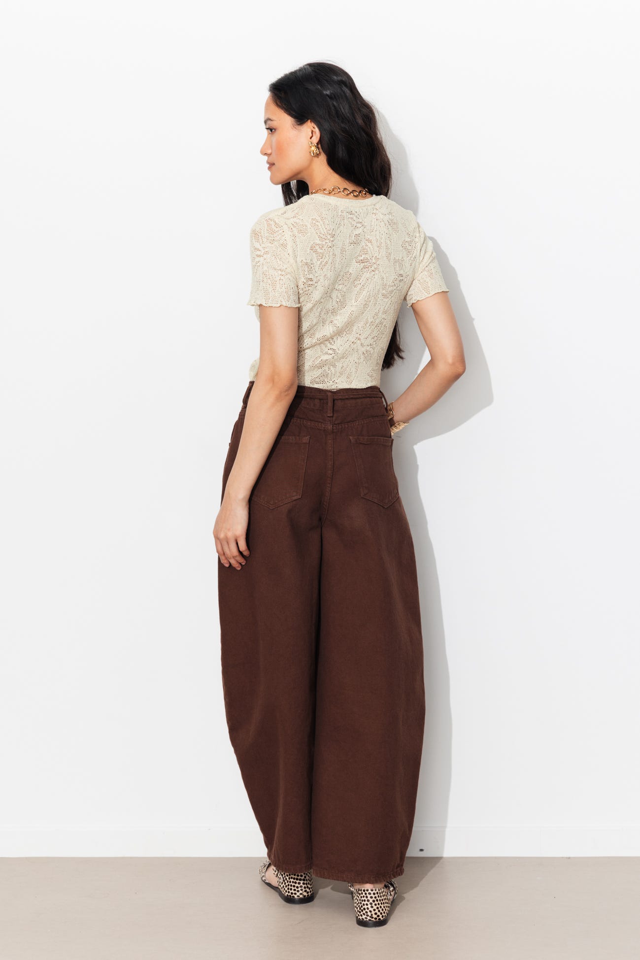 T-shirt en dentelle Femme