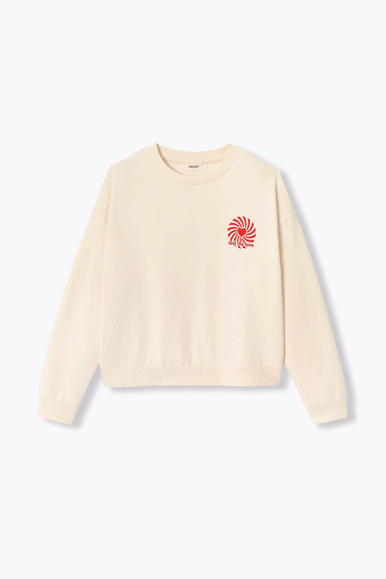 Sudadera mensaje Feel the love