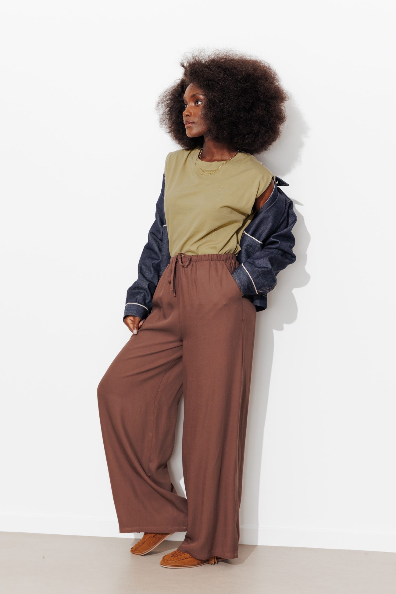 T-shirt uni logo Promod