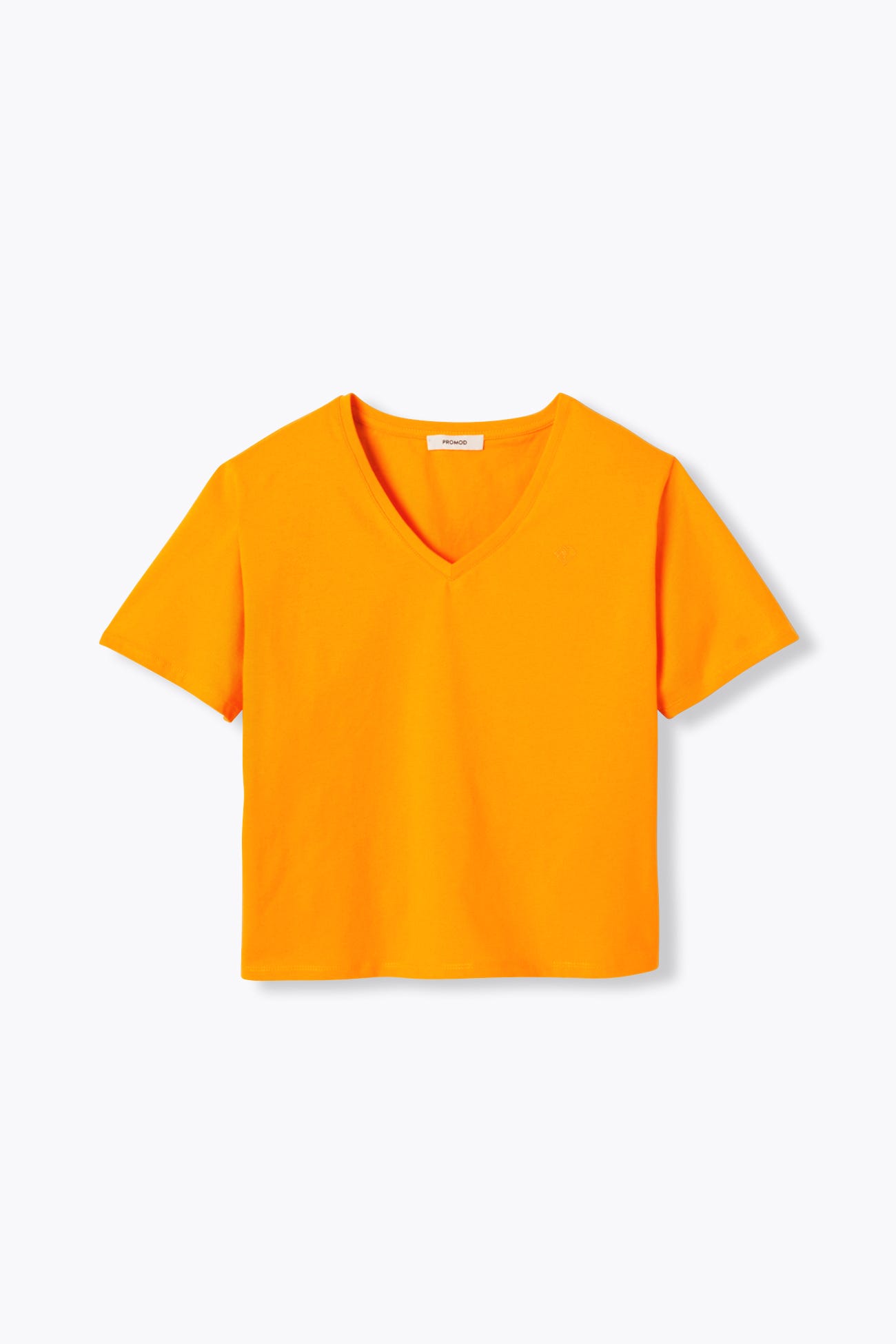 Camiseta básica cuello de pico