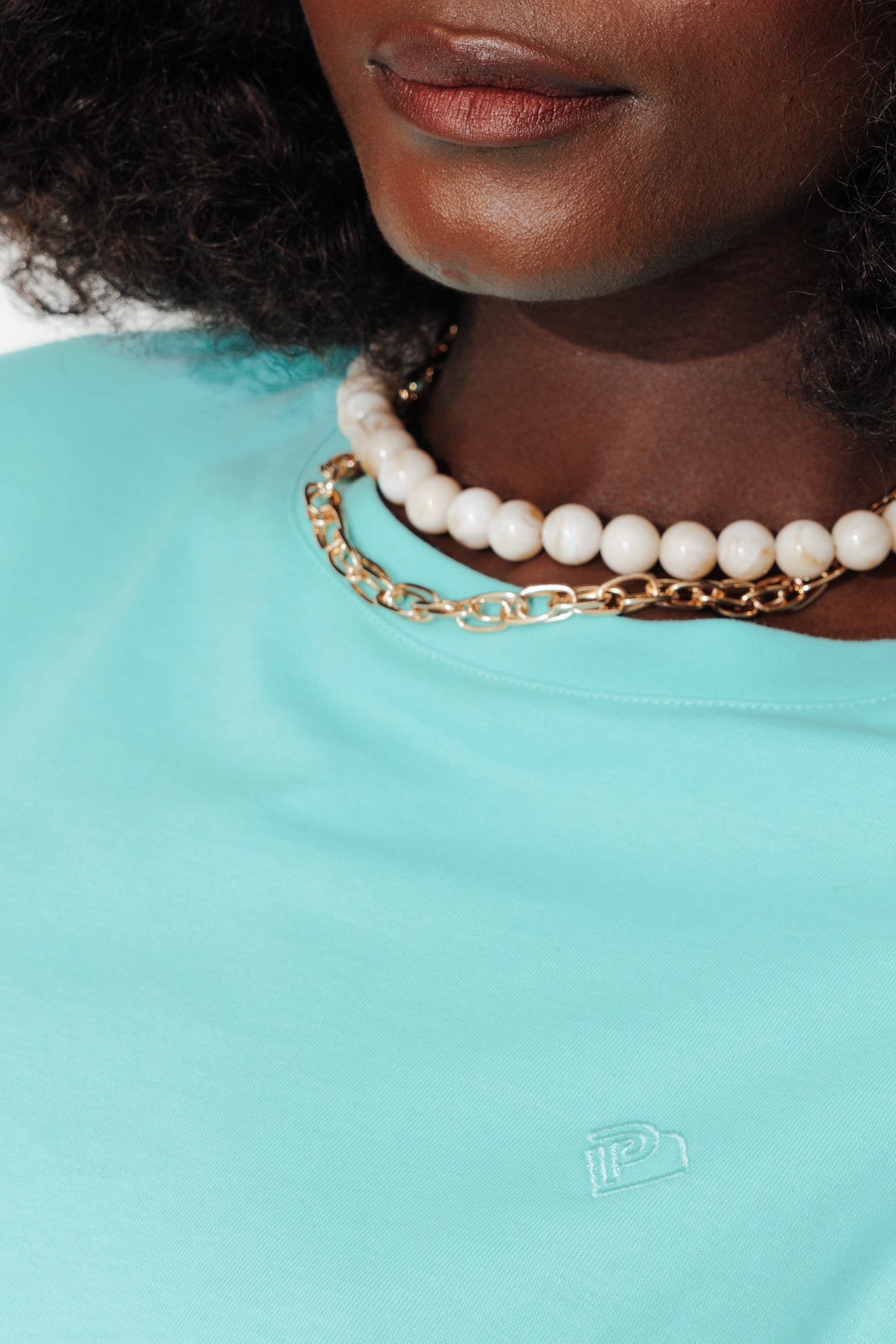 Camiseta básica cuello redondo