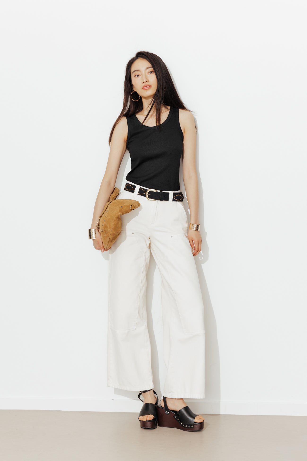 Débardeur marcel côtelé Femme