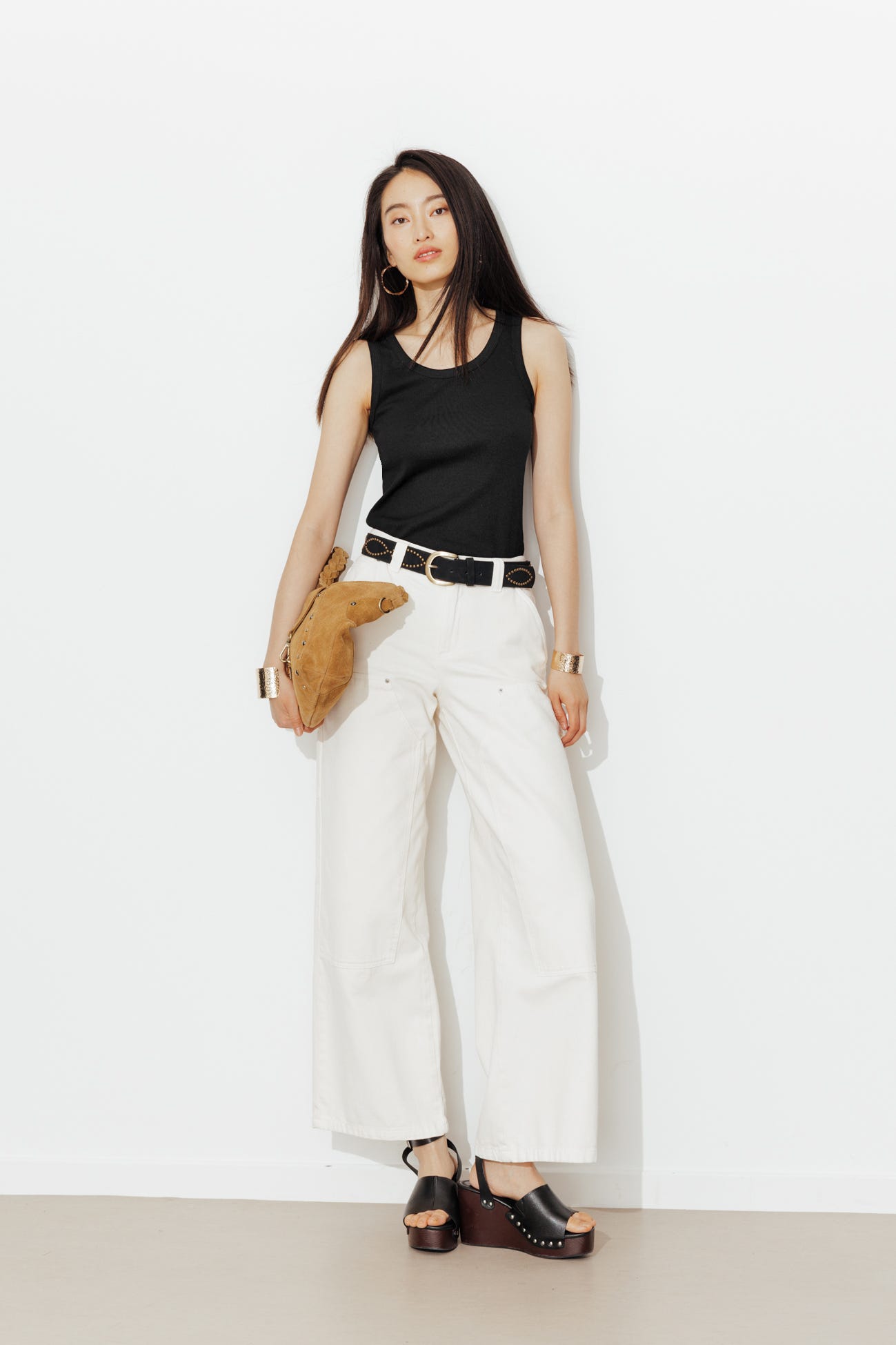 Débardeur marcel côtelé Femme