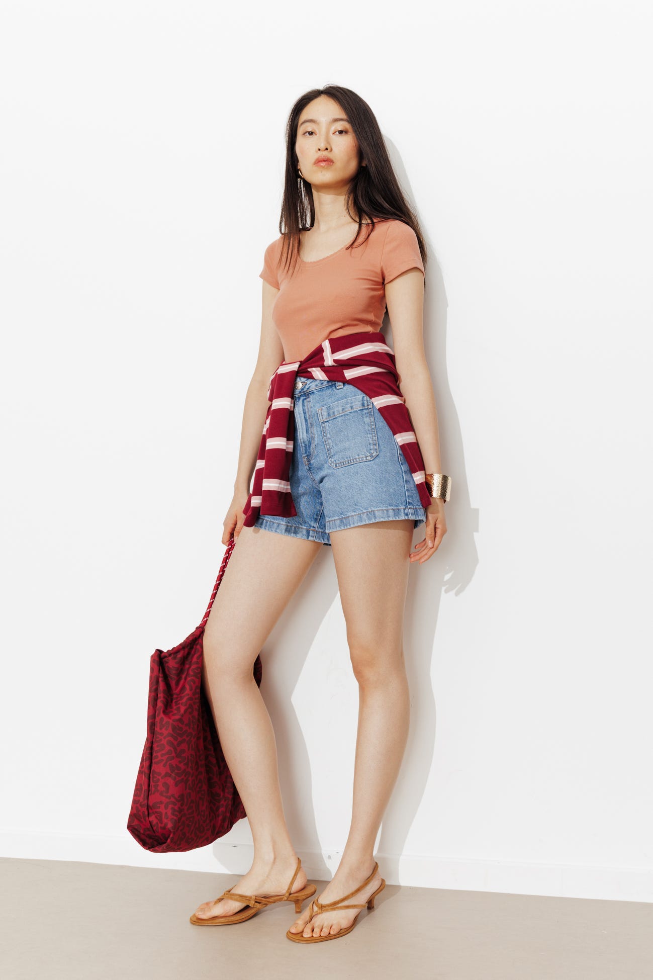 T-shirt col hublot Femme