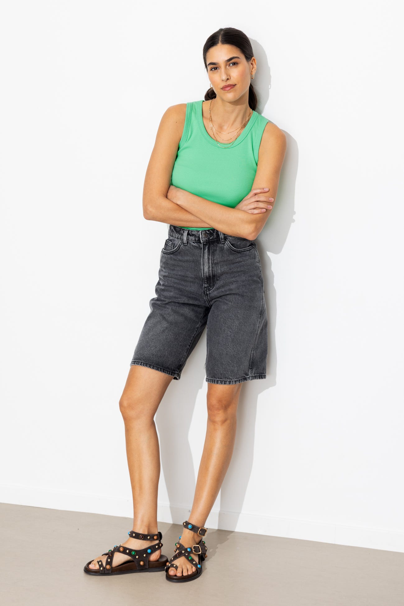 Prążkowana koszulka