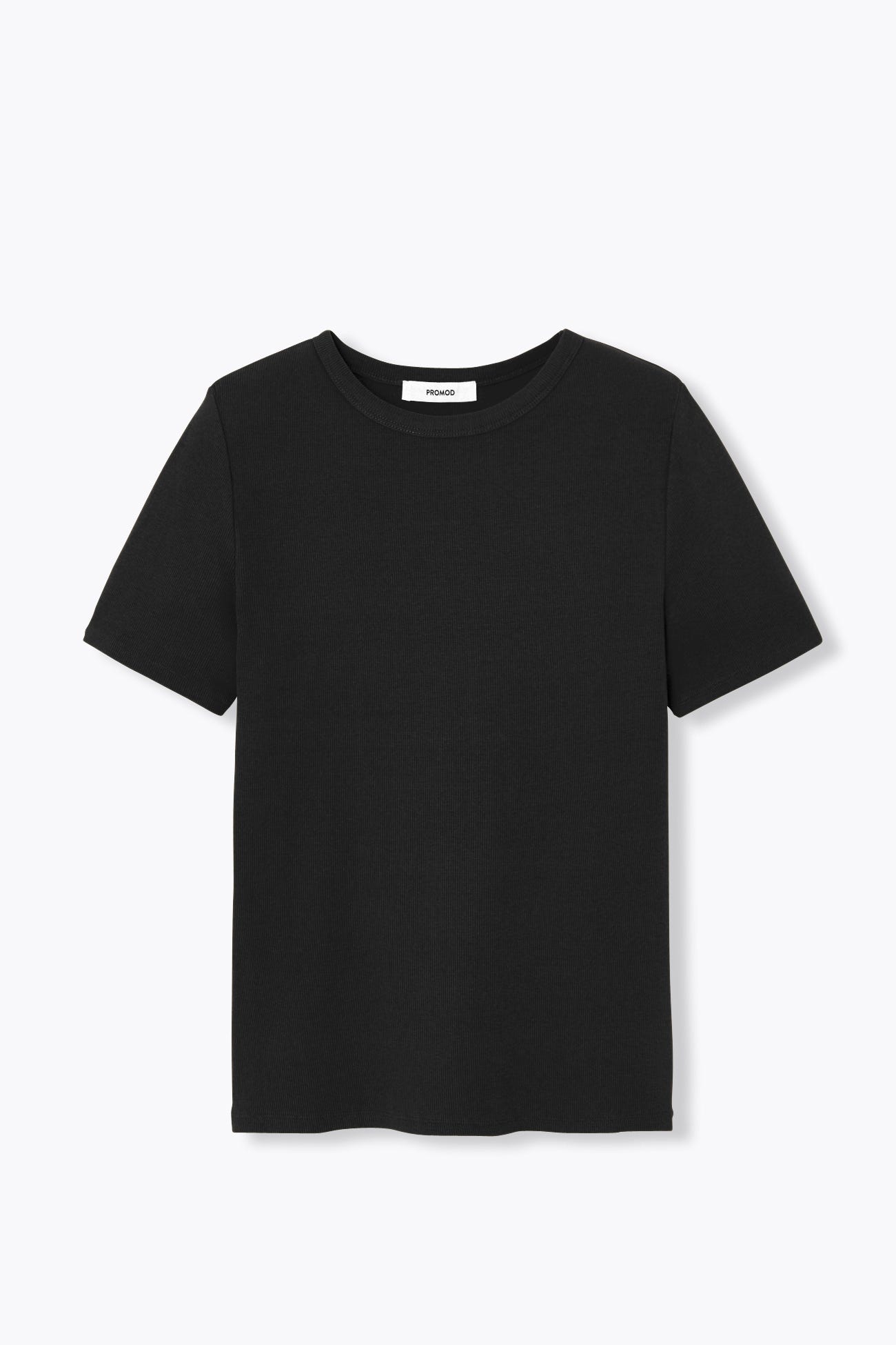 T-shirt in cotone a costine