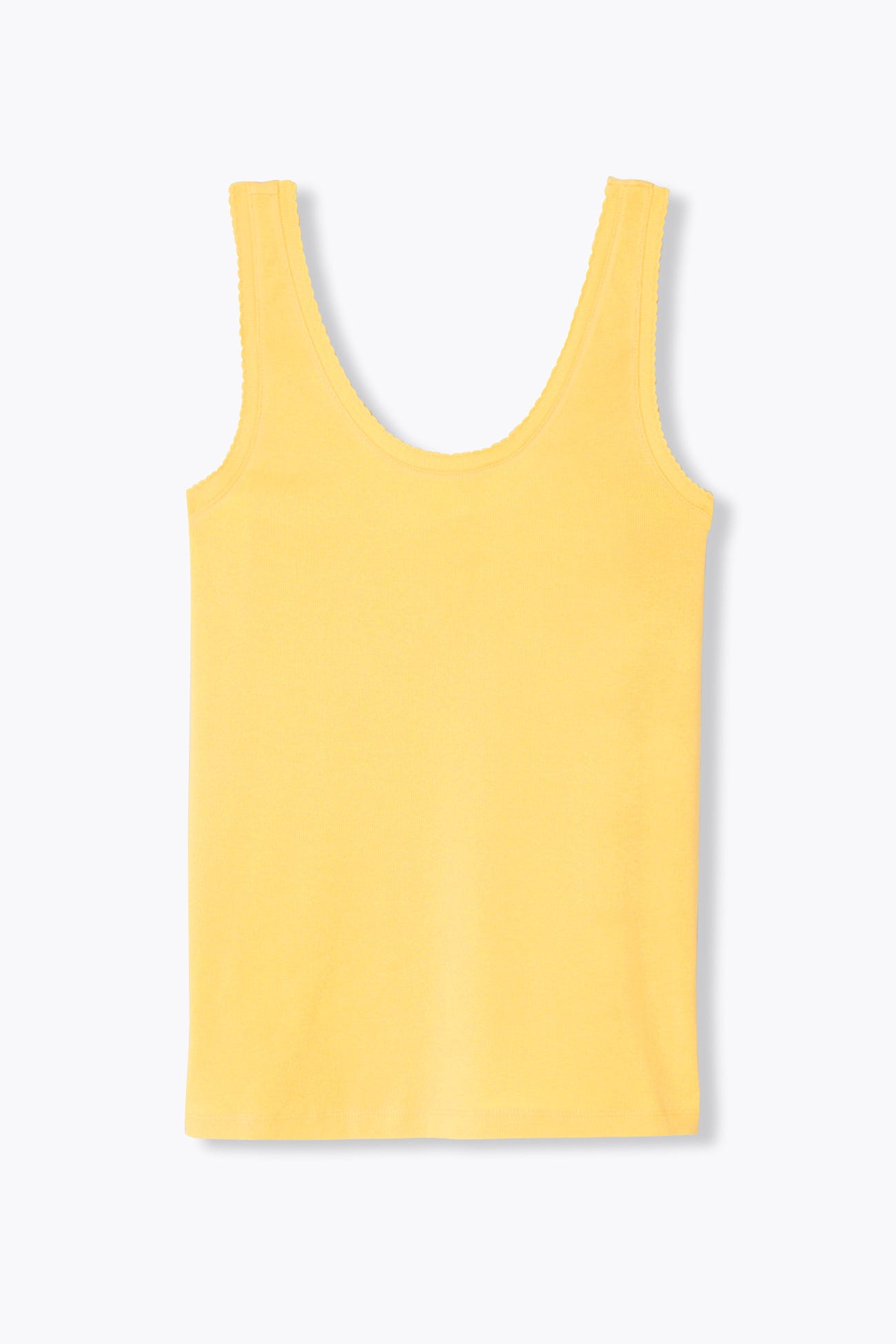 Débardeur jersey côtelé Femme