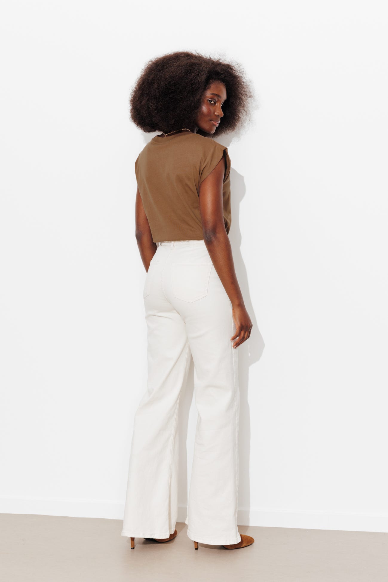 T-shirt uni logo Promod