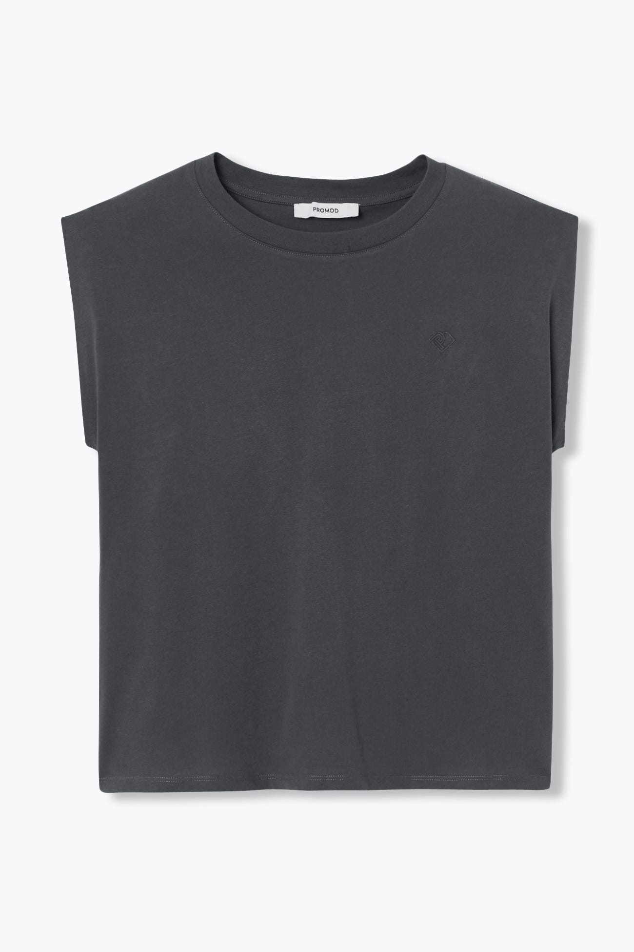 T-shirt uni logo Promod