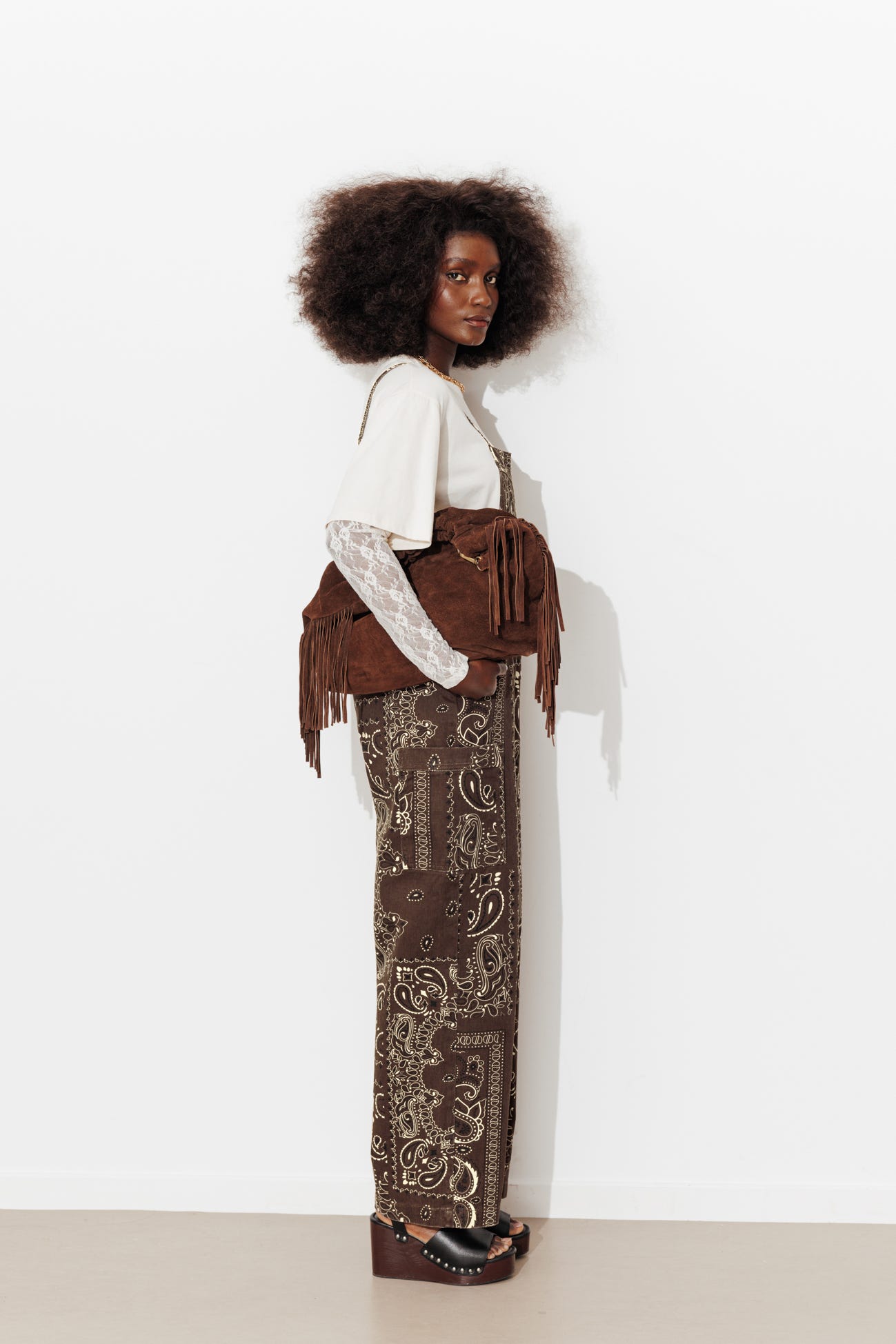 Salopette imprimée bandana