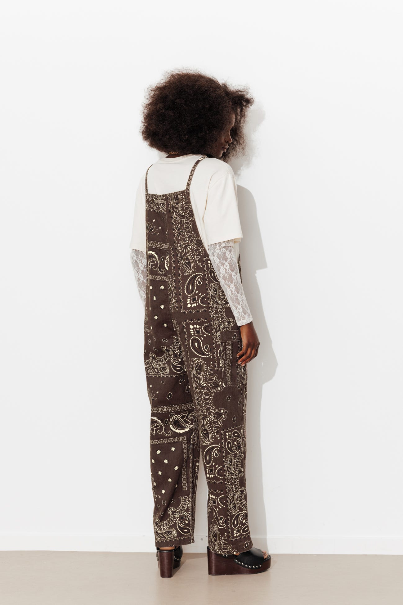 Salopette imprimée bandana