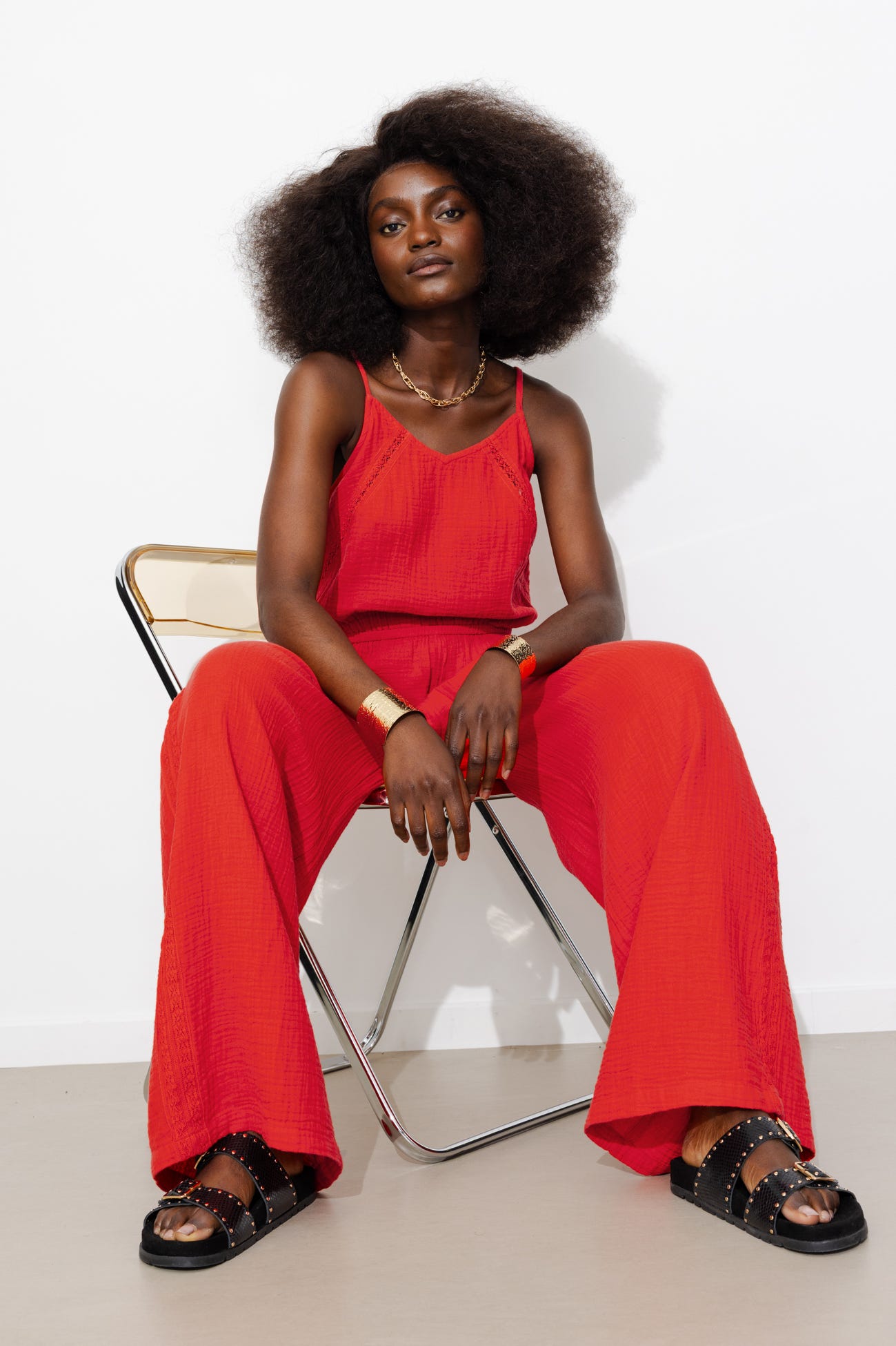 Overall aus Baumwollgaze